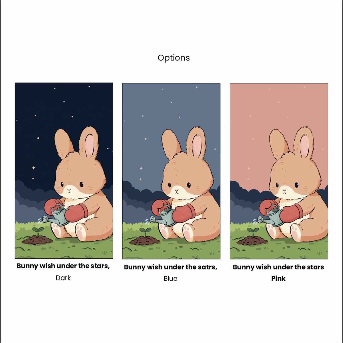 Honpo | Bunny’s Wish Under the Stars Honpo | Bunny’s Wish Under the Stars