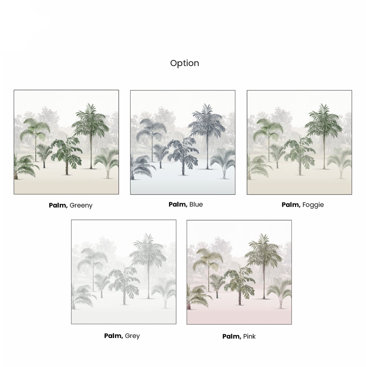 Honpo | Palm Mural Honpo | Palm Mural