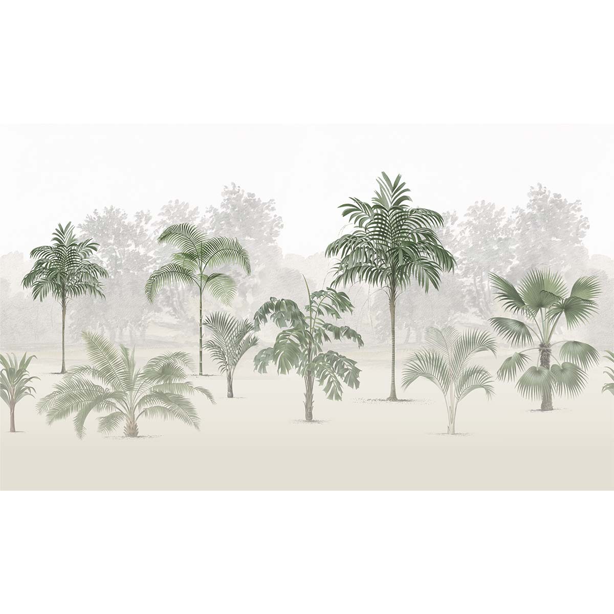 Honpo | Palm Mural Honpo | Palm Mural