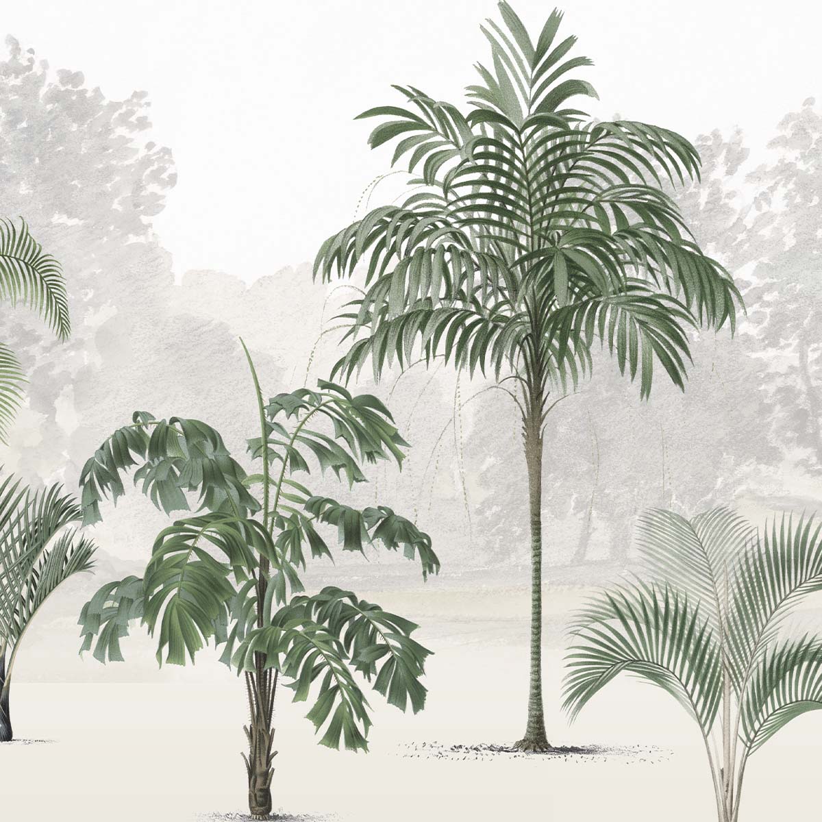 Honpo | Palm Mural Honpo | Palm Mural