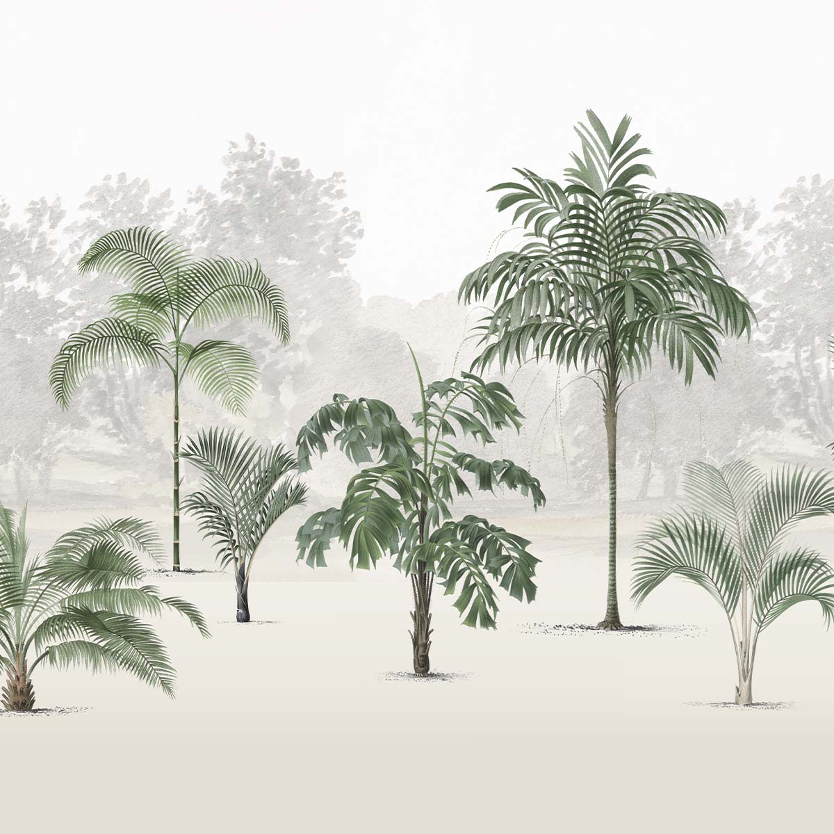 Honpo | Palm Mural Honpo | Palm Mural