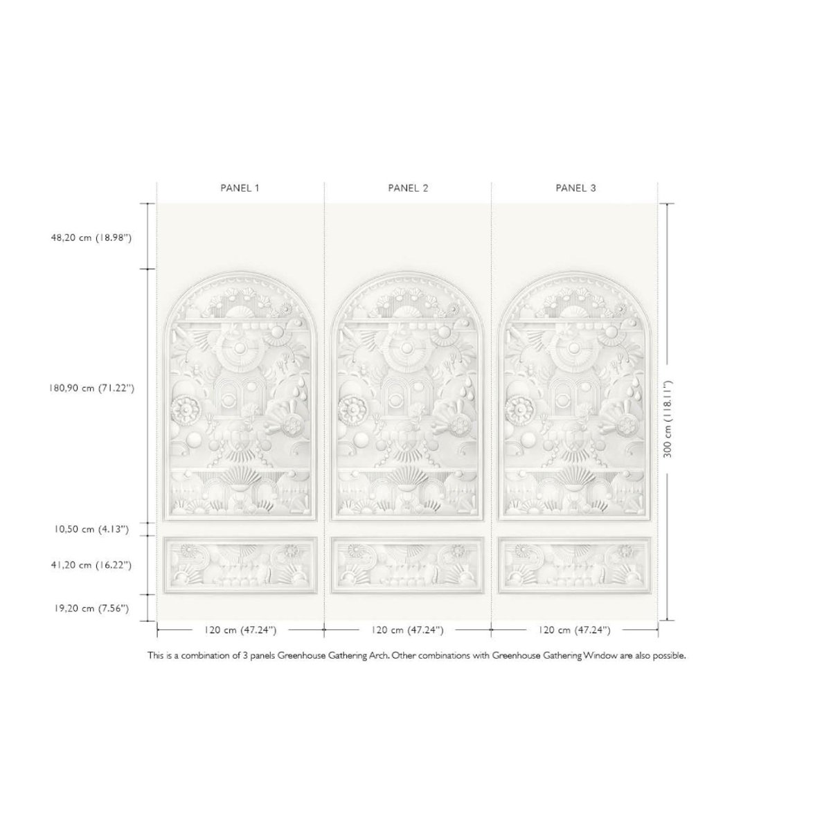 Greenhouse Gathering Arch | Moooi Wallcovering Green House Greenhouse Gathering Arch | Moooi Wallcovering Green House