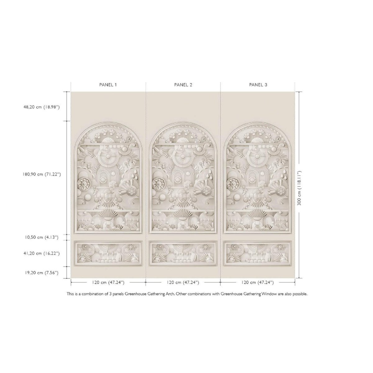 Greenhouse Gathering Arch | Moooi Wallcovering Green House Greenhouse Gathering Arch | Moooi Wallcovering Green House