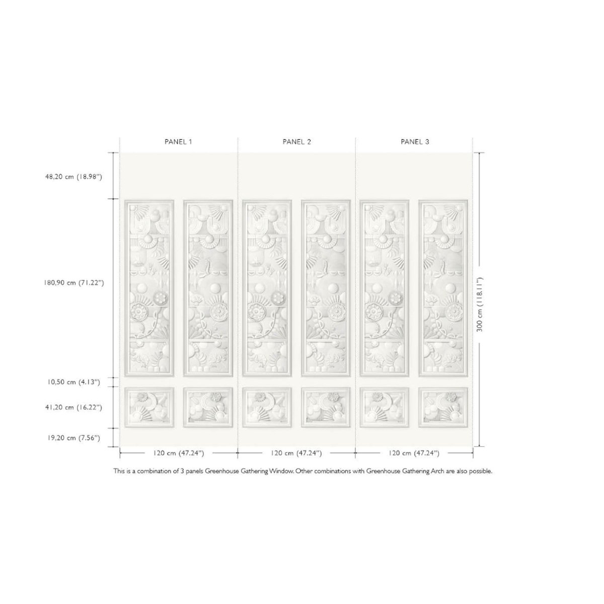 Greenhouse Gathering Window | Moooi Wallcovering Green House Greenhouse Gathering Window | Moooi Wallcovering Green House