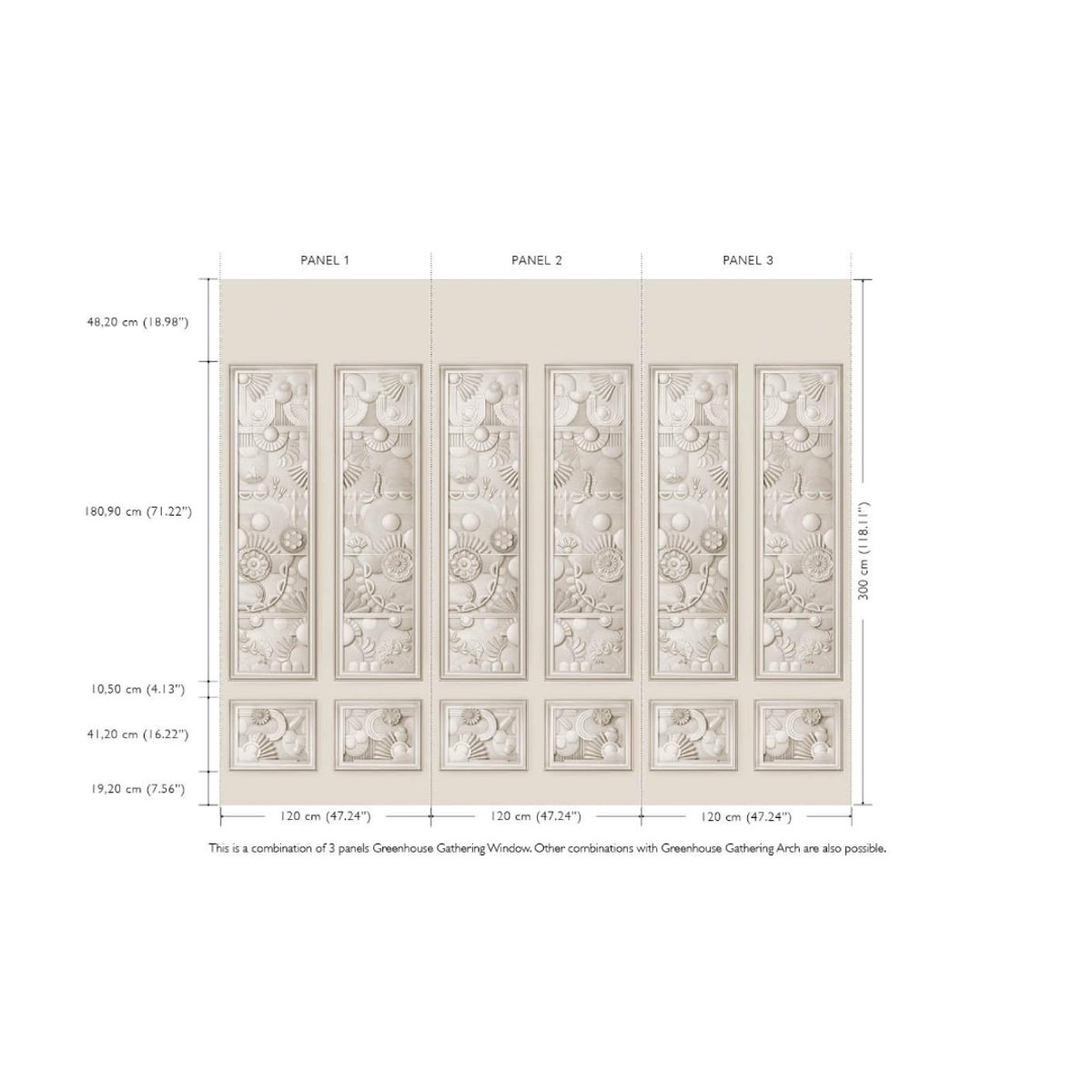 Greenhouse Gathering Window | Moooi Wallcovering Green House Greenhouse Gathering Window | Moooi Wallcovering Green House