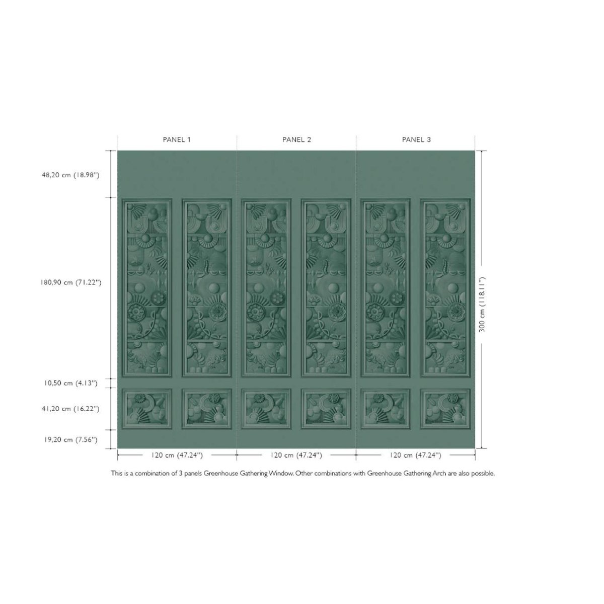 Greenhouse Gathering Window | MO5052 | Moooi Wallcovering Green House Greenhouse Gathering Window | MO5052 | Moooi Wallcovering Green House