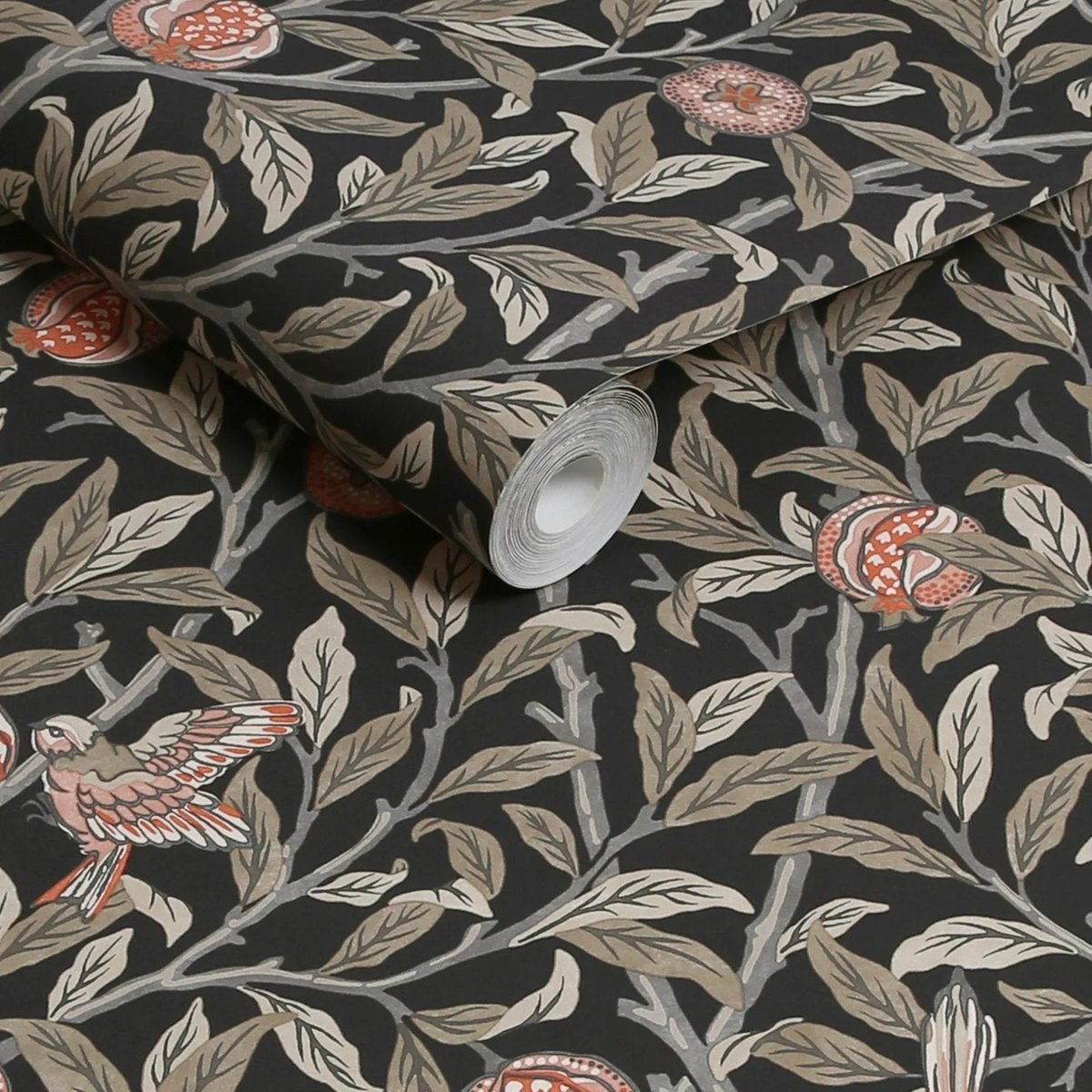 Graham & Brown | Bird & Pomegranate Wallpaper Graham & Brown | Bird & Pomegranate Wallpaper