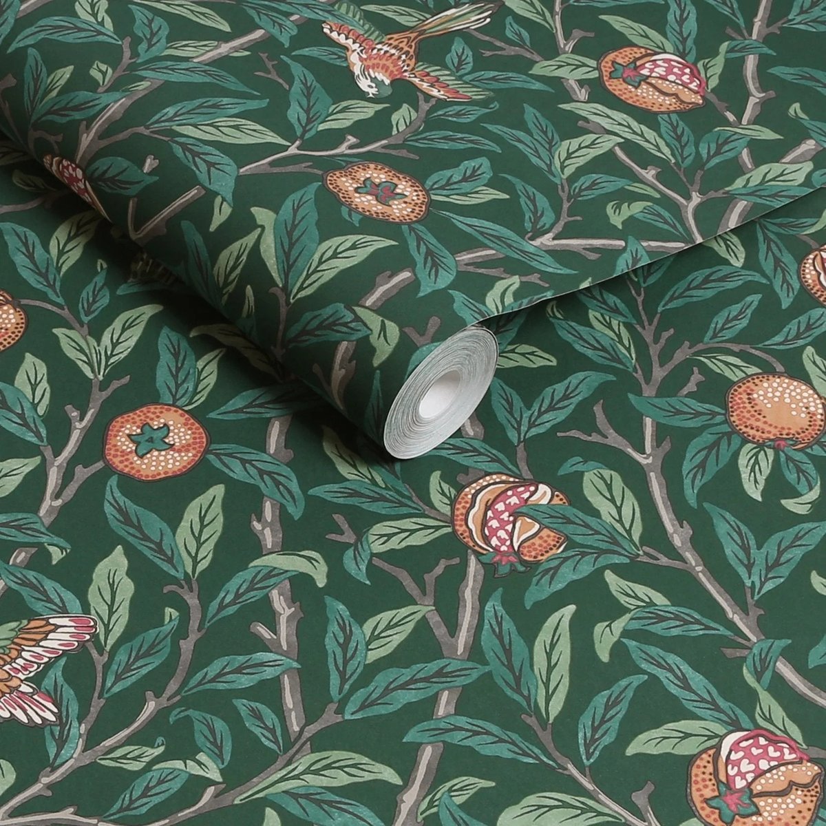 Graham & Brown | Bird & Pomegranate Wallpaper Graham & Brown | Bird & Pomegranate Wallpaper