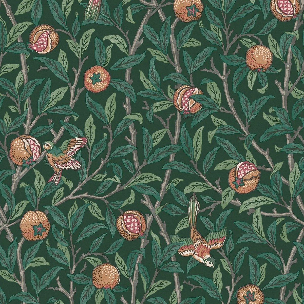 Graham & Brown | Bird & Pomegranate Wallpaper Graham & Brown | Bird & Pomegranate Wallpaper