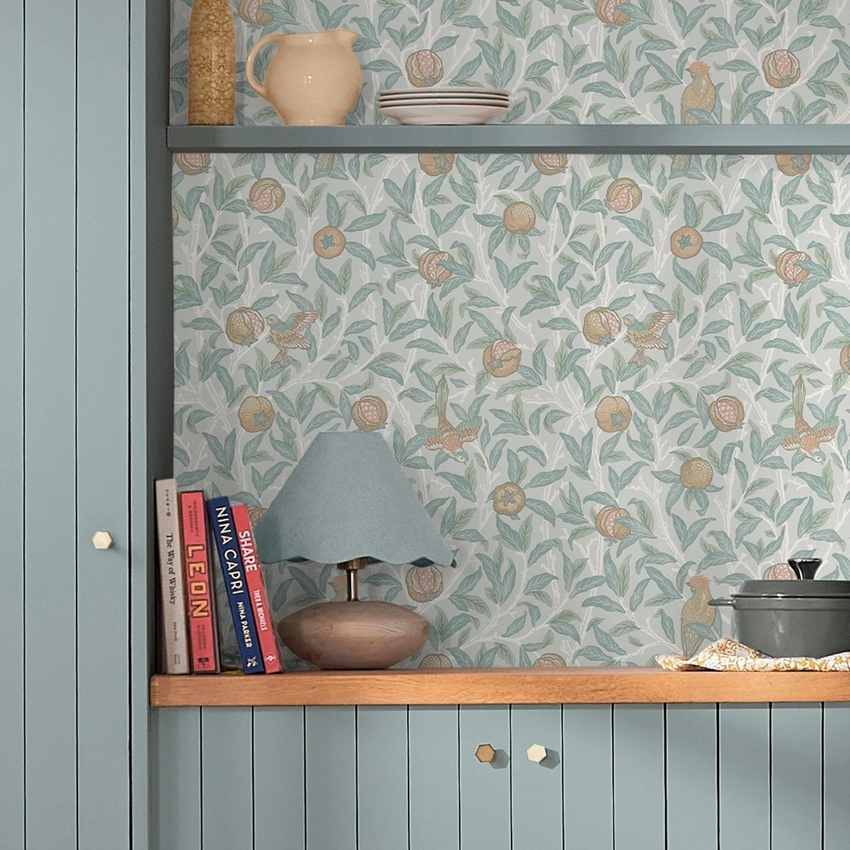 Graham & Brown | Bird & Pomegranate Wallpaper Graham & Brown | Bird & Pomegranate Wallpaper
