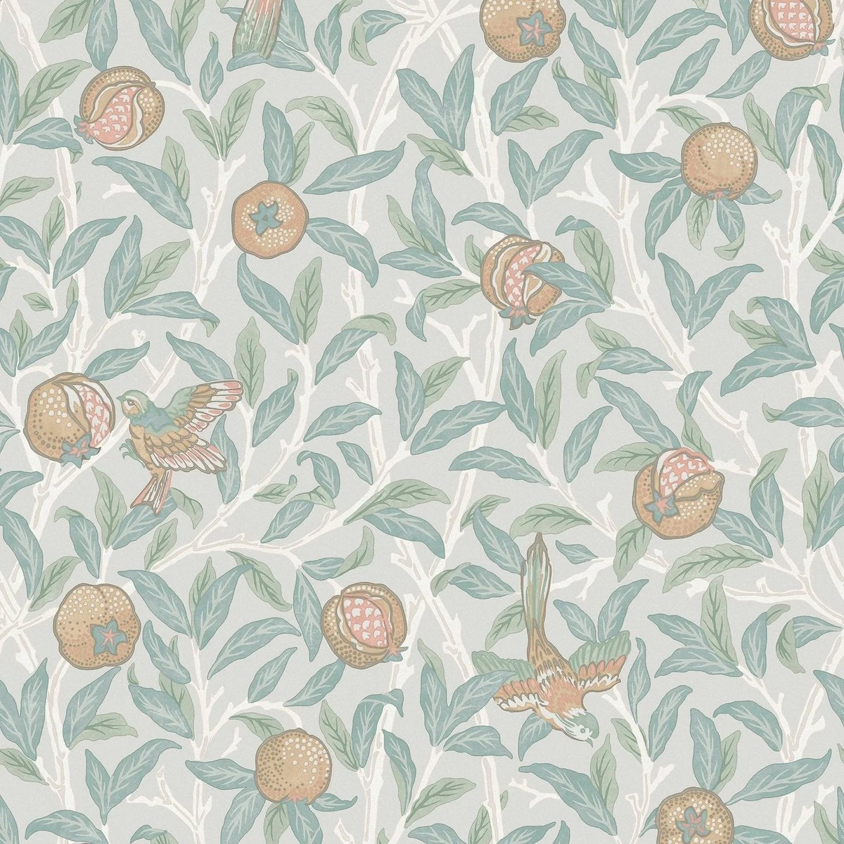 Graham & Brown | Bird & Pomegranate Wallpaper Graham & Brown | Bird & Pomegranate Wallpaper