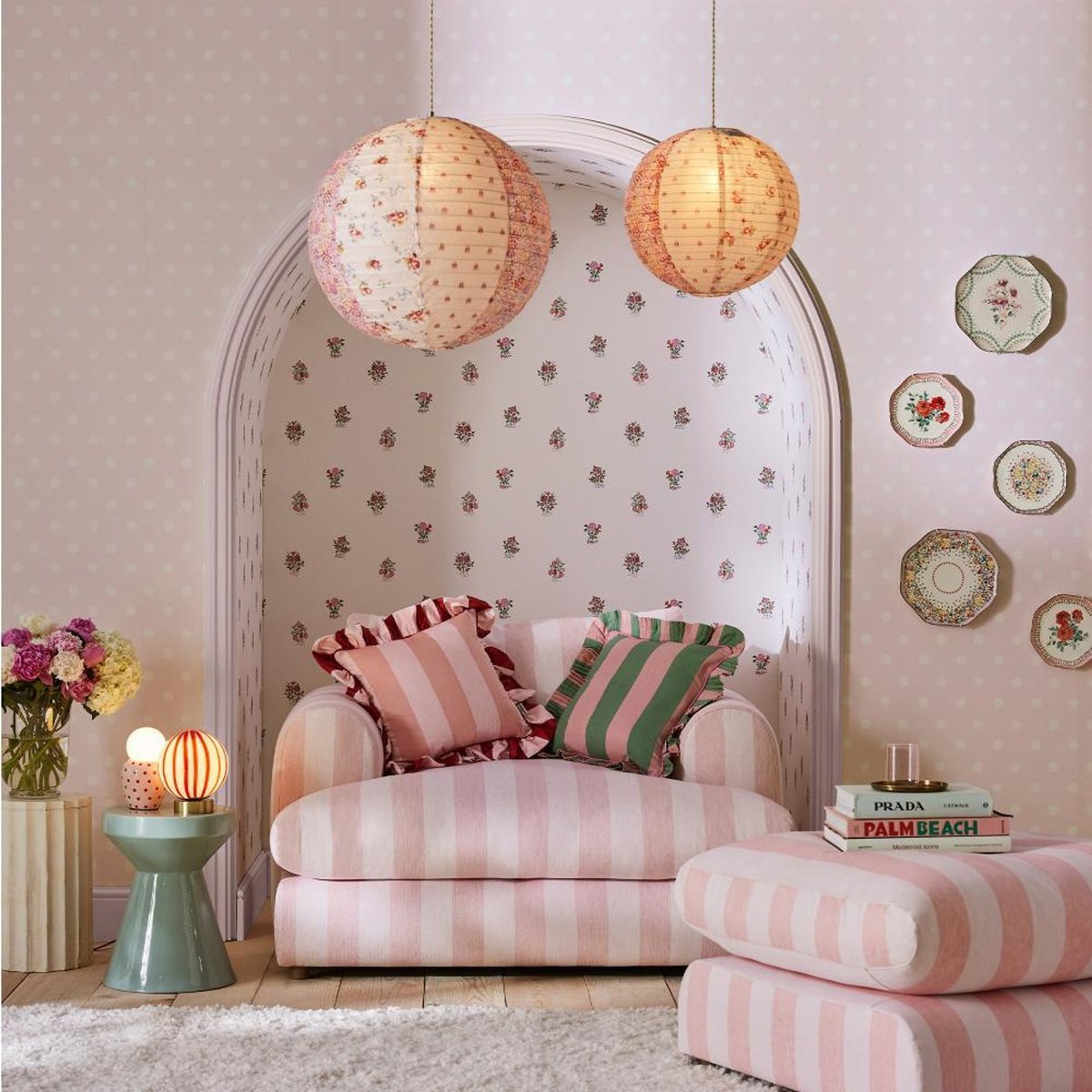 Graham & Brown | Button Spot Wallpaper Graham & Brown | Button Spot Wallpaper