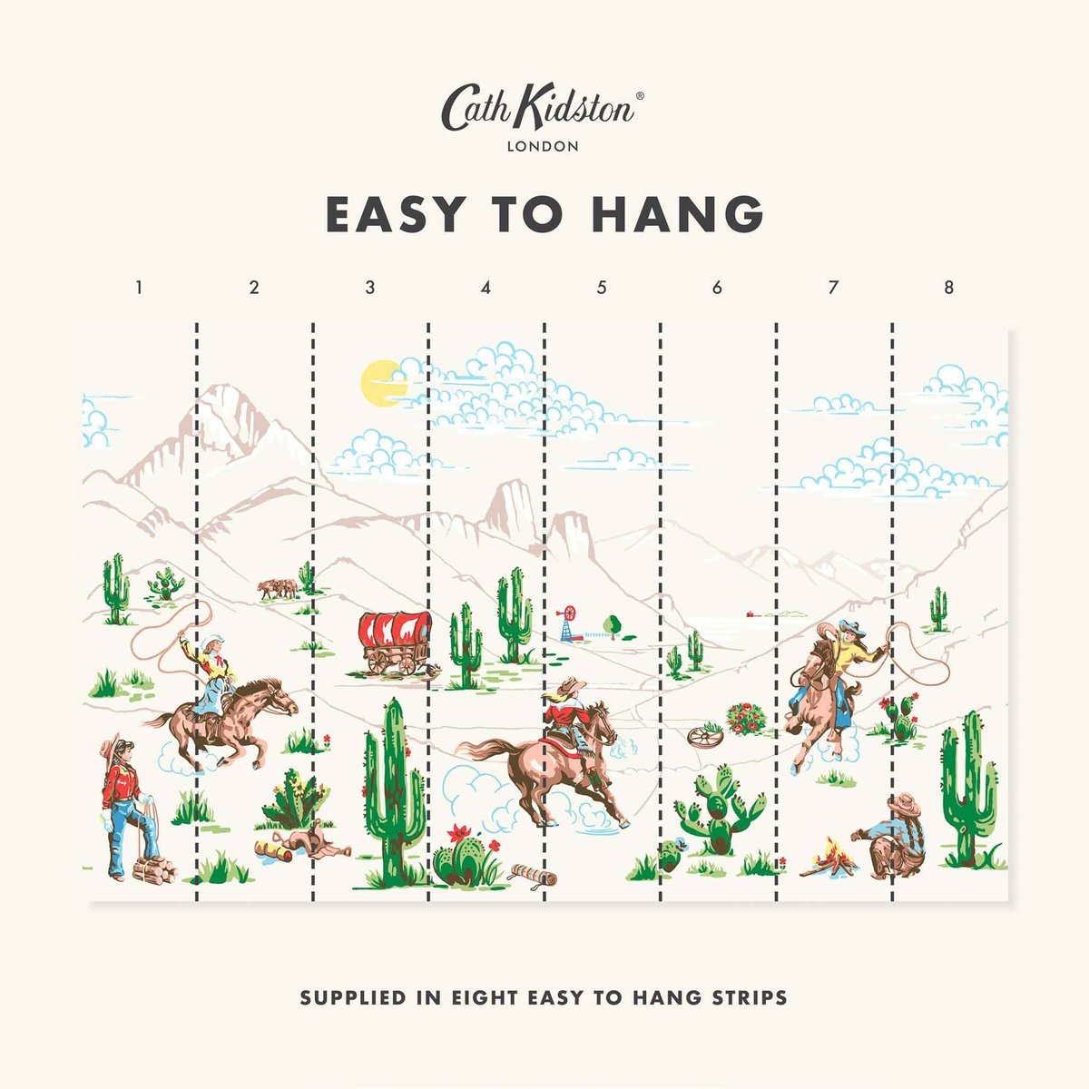 Graham & Brown | Cowgirls Mural Graham & Brown | Cowgirls Mural