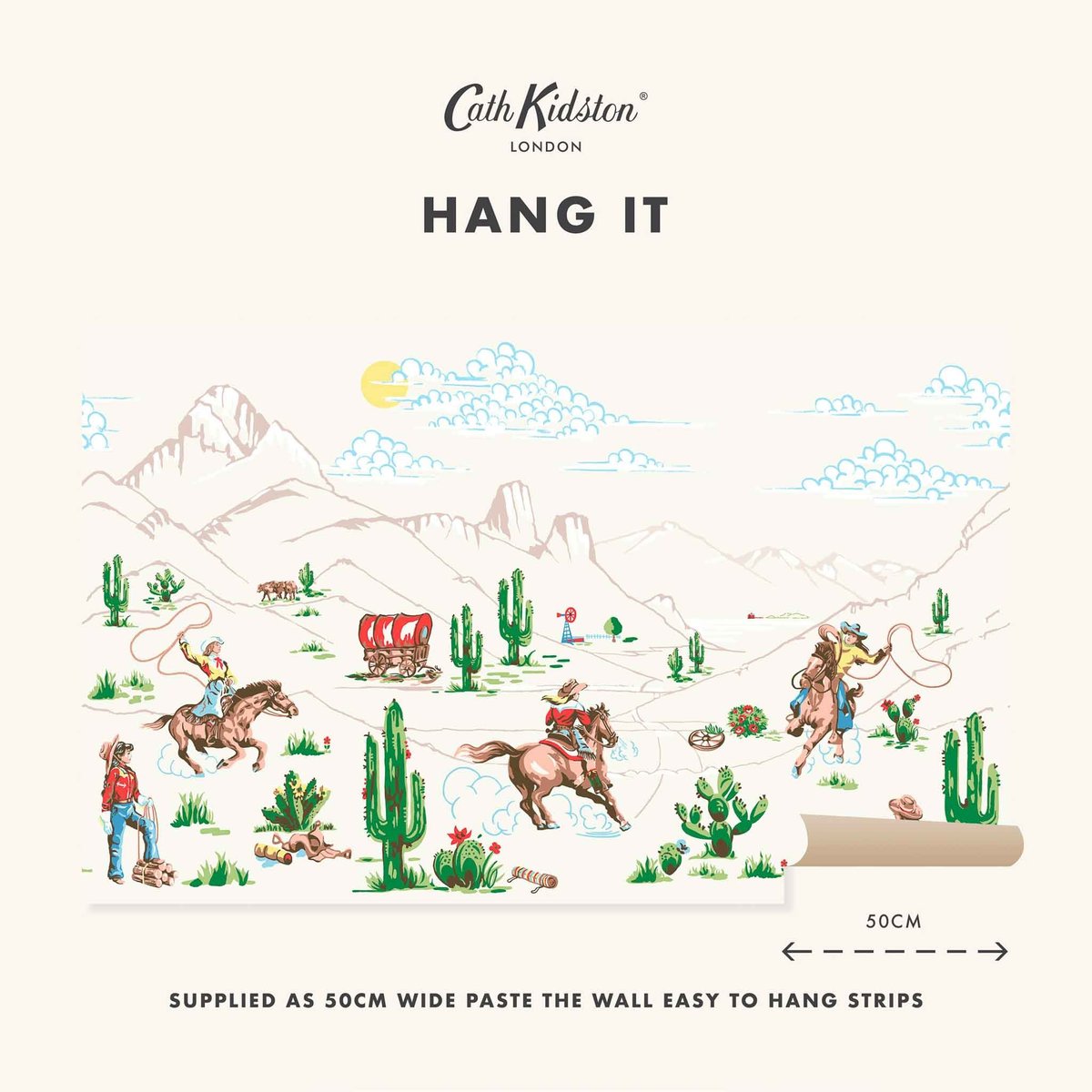 Graham & Brown | Cowgirls Mural Graham & Brown | Cowgirls Mural