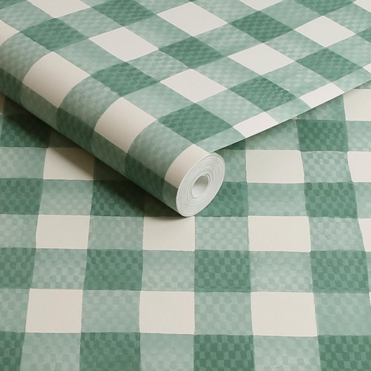 Graham & Brown | Painted Gingham Wallpaper Graham & Brown | Painted Gingham Wallpaper