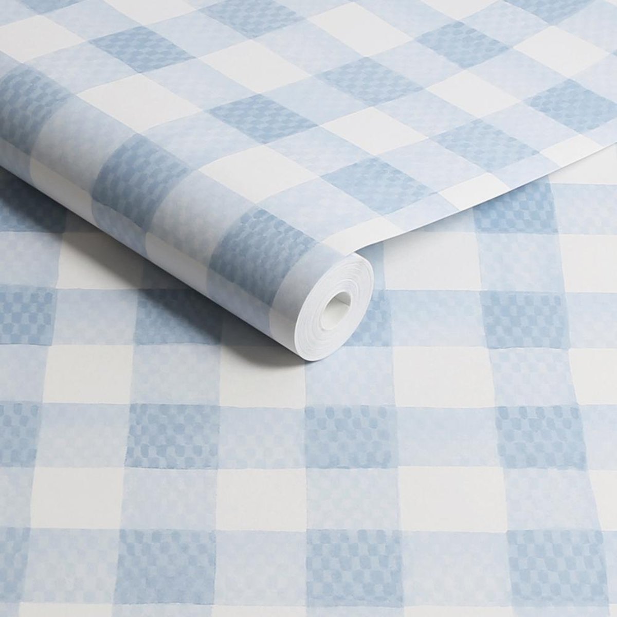 Graham & Brown | Painted Gingham Wallpaper Graham & Brown | Painted Gingham Wallpaper