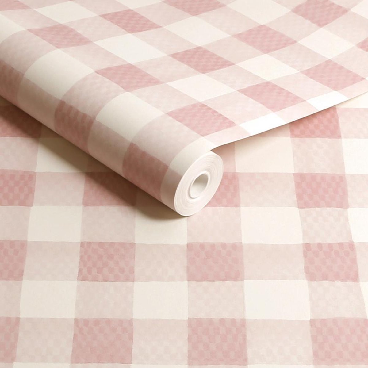 Graham & Brown | Painted Gingham Wallpaper Graham & Brown | Painted Gingham Wallpaper