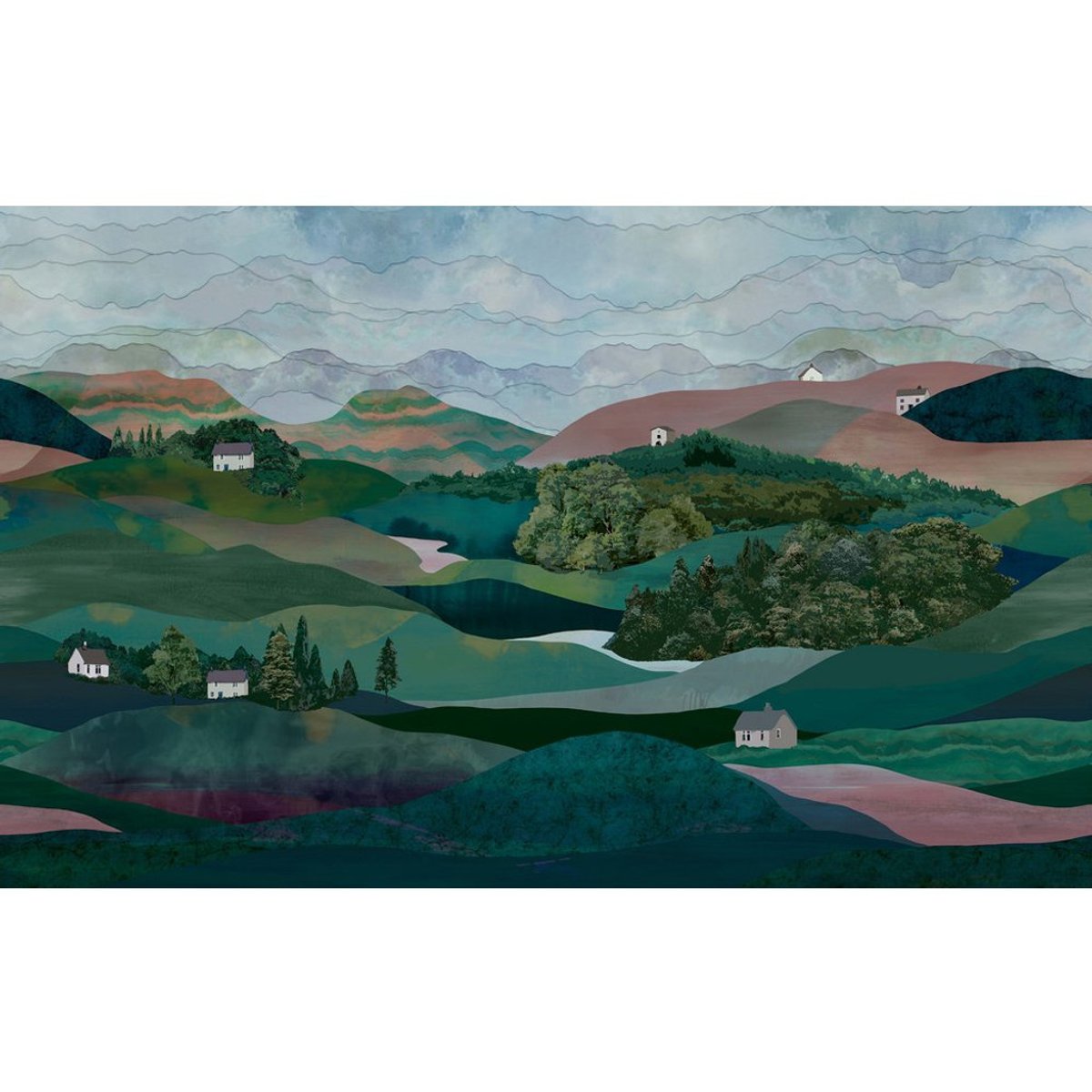 Graham & Brown | Ribble Valley Bespoke Mural | 129802 Graham & Brown | Ribble Valley Bespoke Mural | 129802