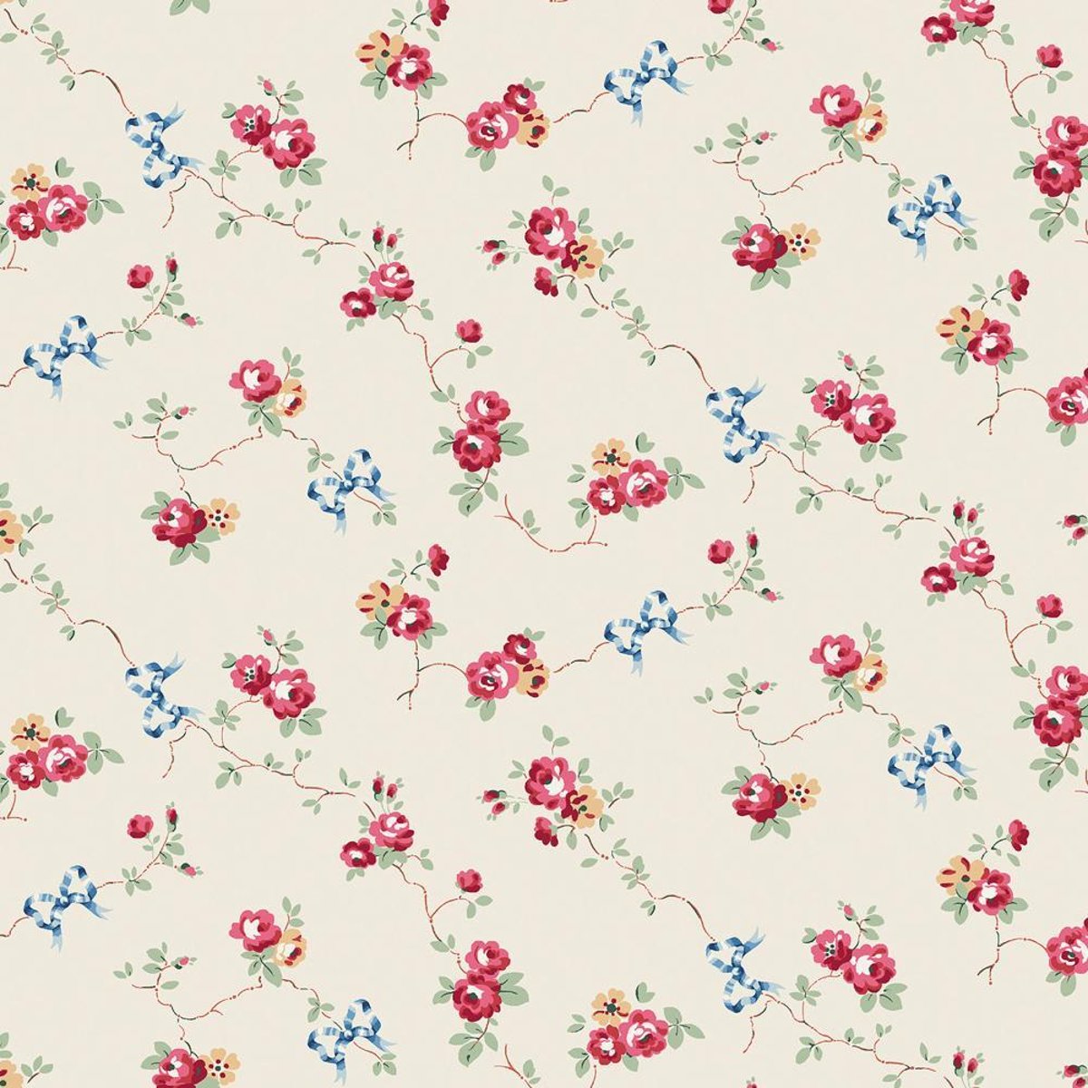 Graham & Brown | Rose & Bows Wallpaper Graham & Brown | Rose & Bows Wallpaper