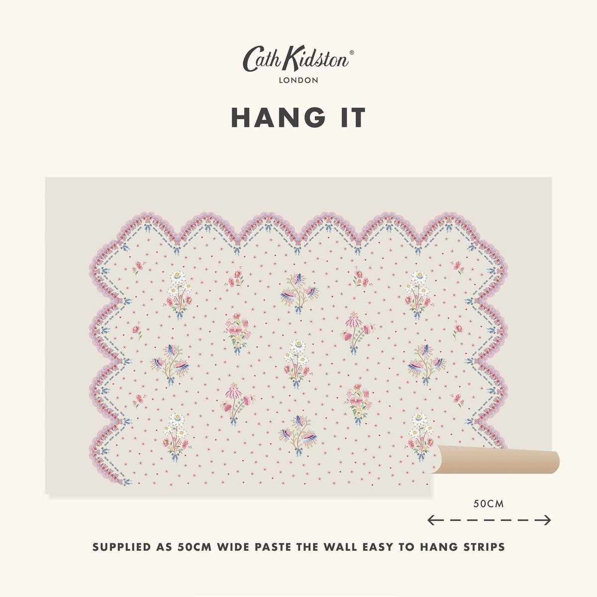 Graham & Brown | Stitch in Time Mural Graham & Brown | Stitch in Time Mural