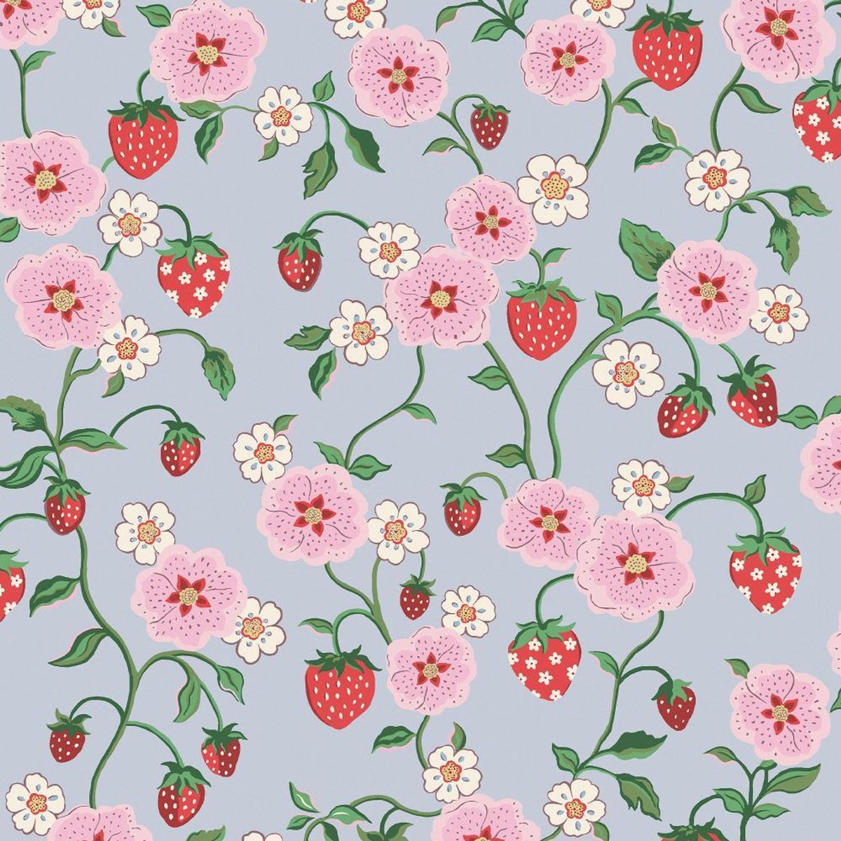 Graham & Brown | Strawberry Wallpaper Graham & Brown | Strawberry Wallpaper