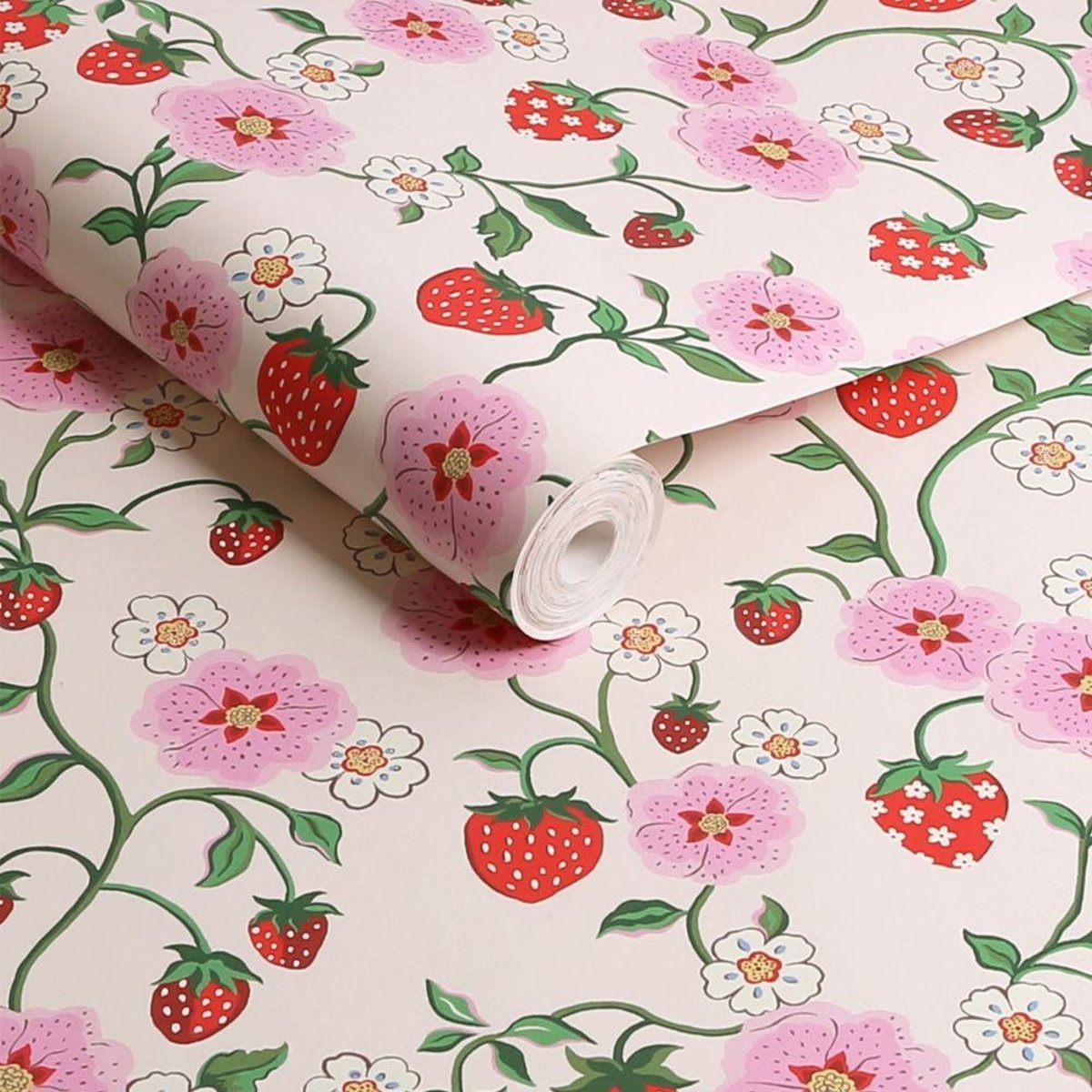 Graham & Brown | Strawberry Wallpaper Graham & Brown | Strawberry Wallpaper