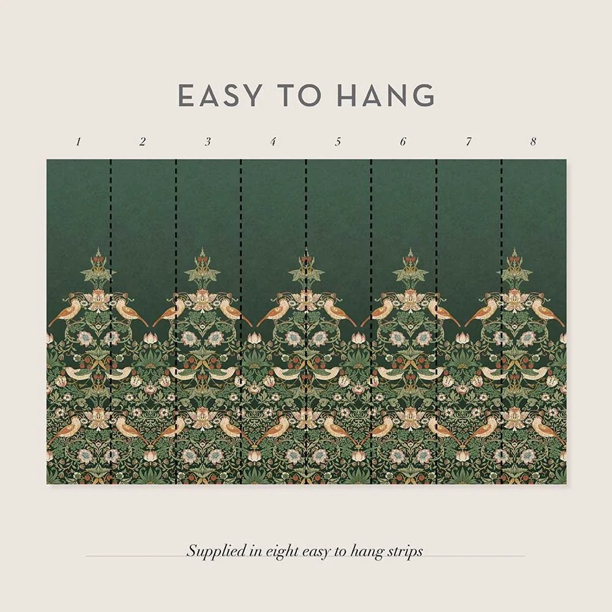 Graham & Brown | Strawberry Thief Mural Graham & Brown | Strawberry Thief Mural