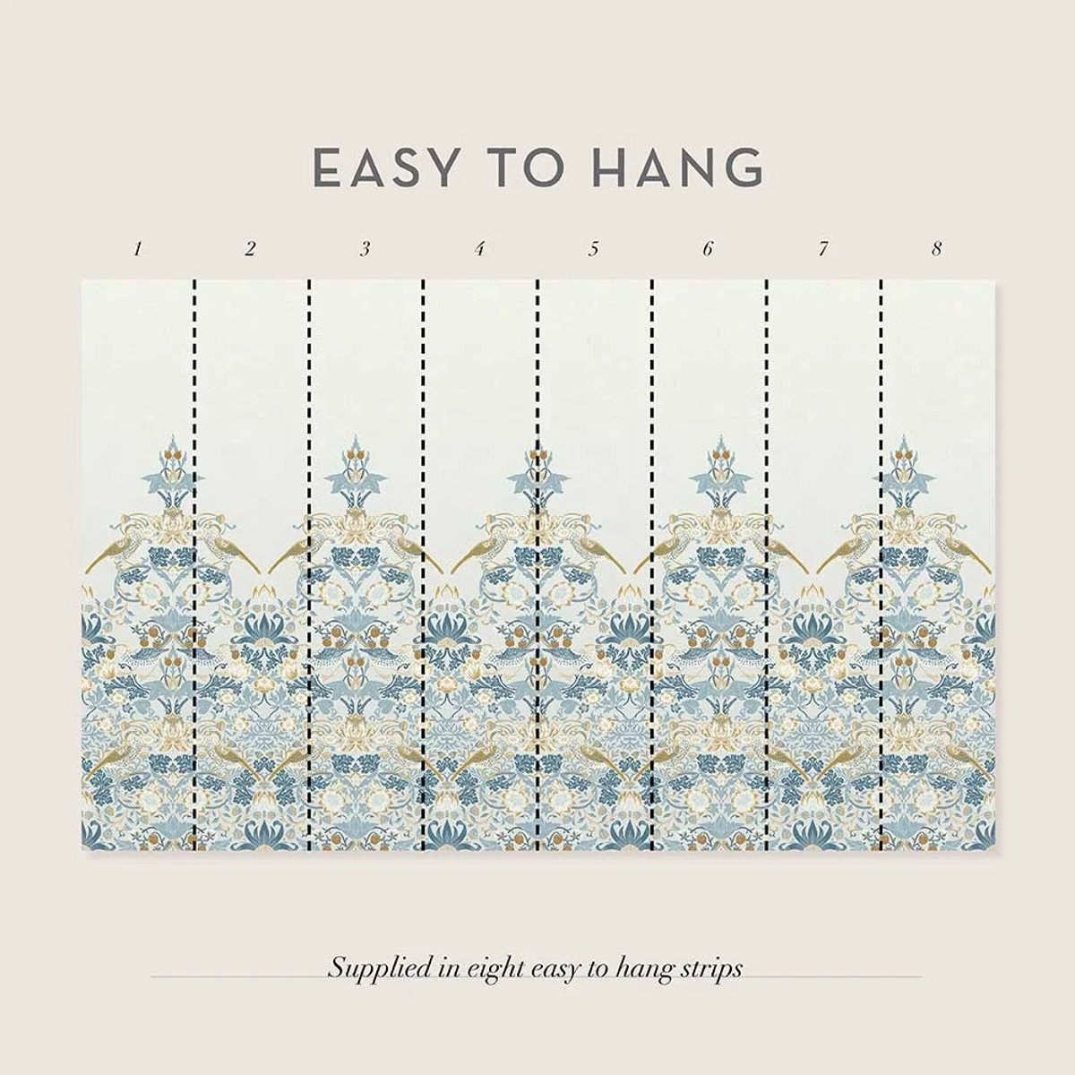 Graham & Brown | Strawberry Thief Mural Graham & Brown | Strawberry Thief Mural