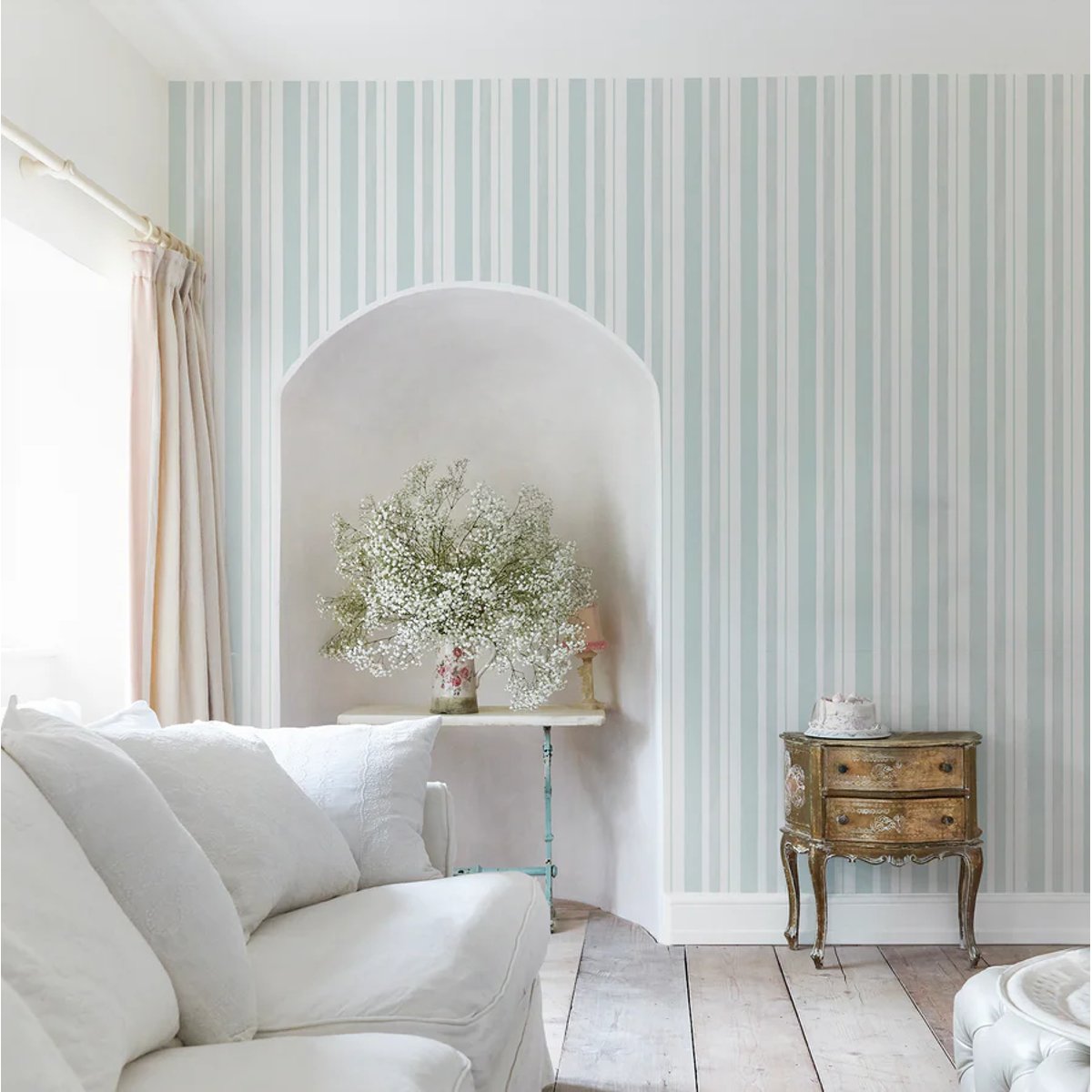 Graham & Brown | Watercolour Stripe Wallpaper Graham & Brown | Watercolour Stripe Wallpaper