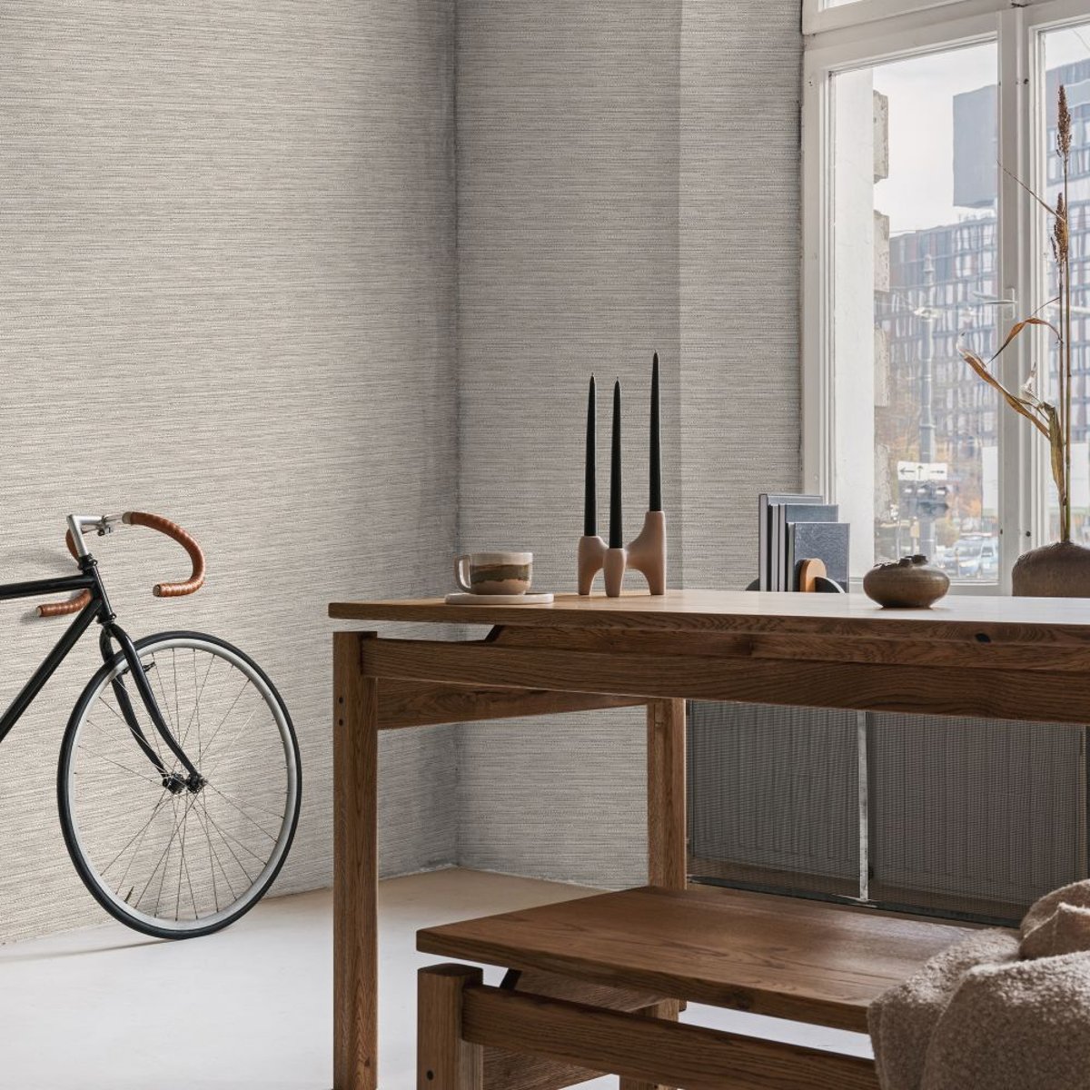 Graham & Brown | Chunky Horizontal Weave Wallpaper Graham & Brown | Chunky Horizontal Weave Wallpaper