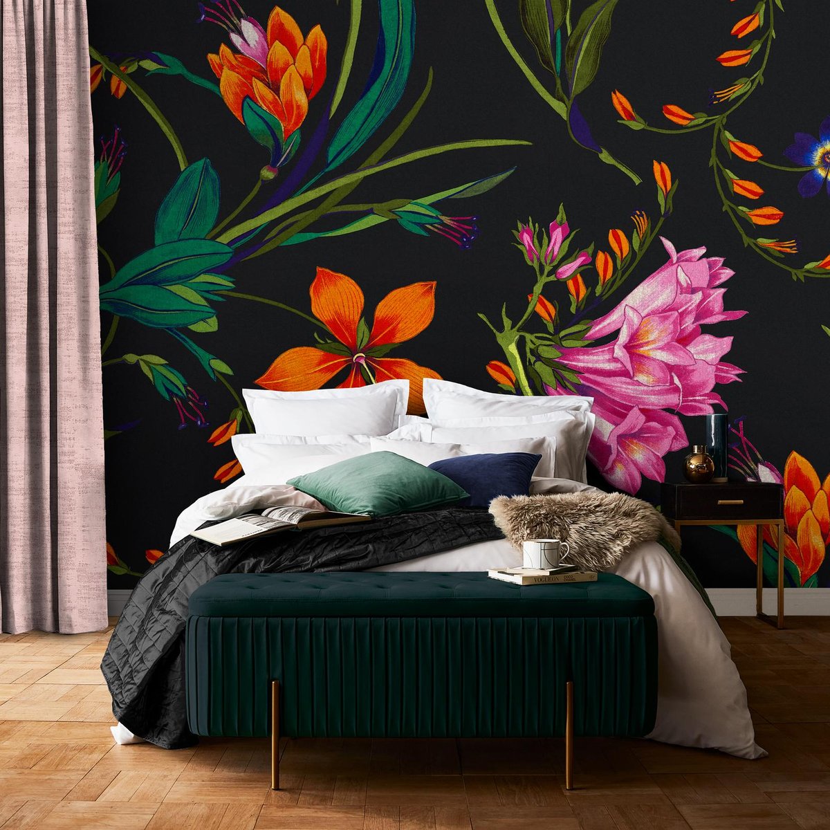 Graham & Brown | Botanists Scroll Bespoke Mural Graham & Brown | Botanists Scroll Bespoke Mural