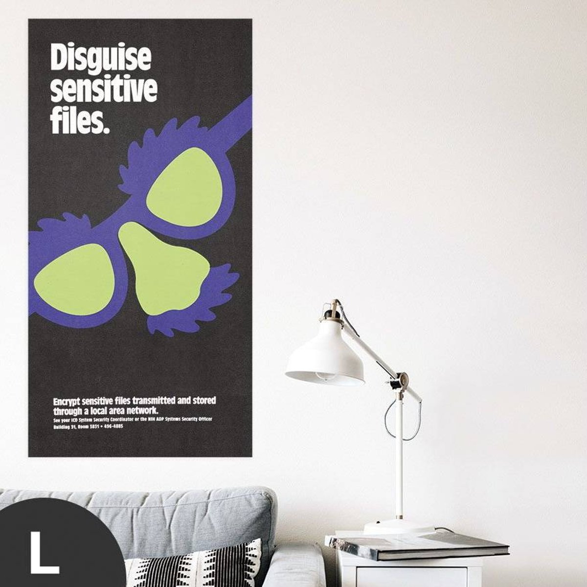 Hattan Art Poster Disguise Sensitive Files / HP-00083 Hattan Art Poster Disguise Sensitive Files / HP-00083
