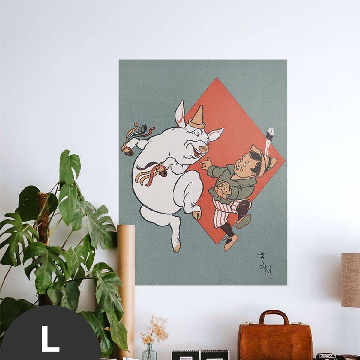 Hattan Art Poster Denslow's Mother Goose Pl 16 / HP-00035 Hattan Art Poster Denslow's Mother Goose Pl 16 / HP-00035