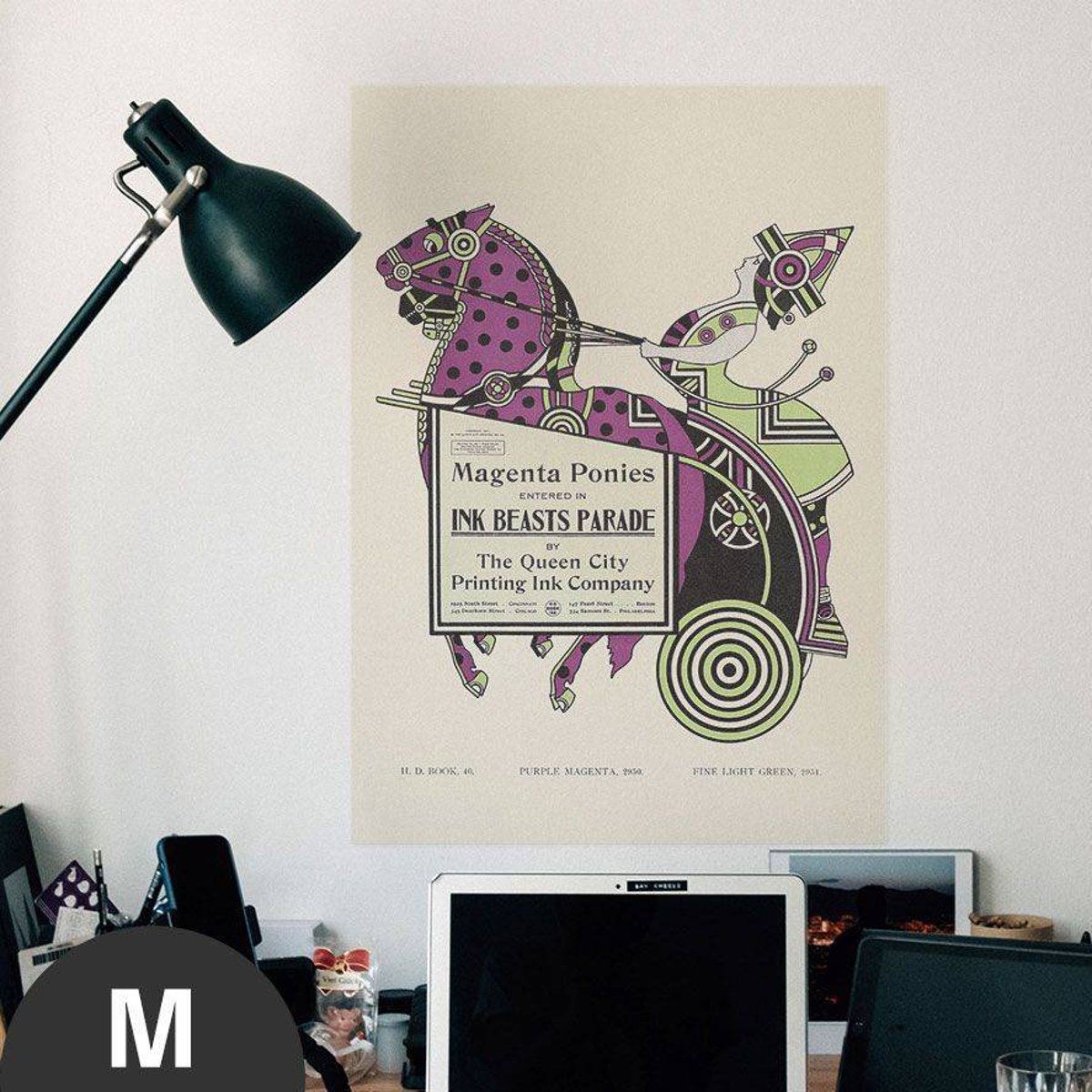 Hattan Art Poster Queen City Ink, Ad. 27 / HP-00077 Hattan Art Poster Queen City Ink, Ad. 27 / HP-00077