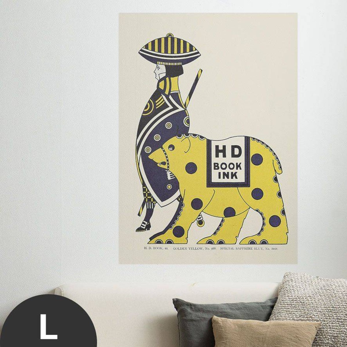 Hattan Art Poster Queen City Ink, Ad. 08 / HP-00078 Hattan Art Poster Queen City Ink, Ad. 08 / HP-00078