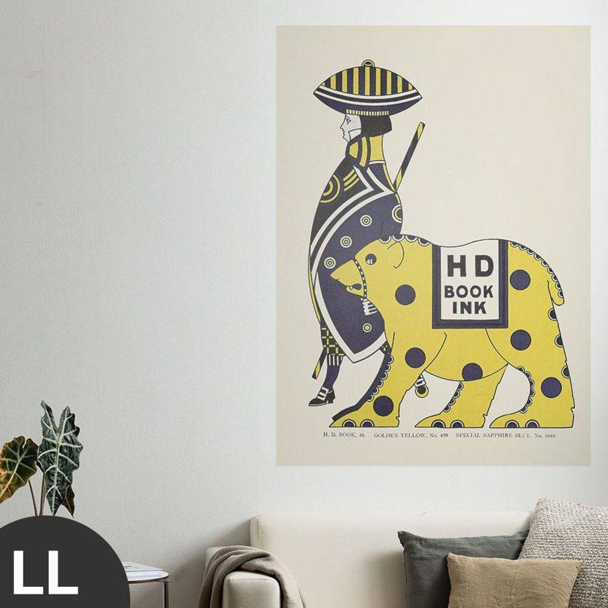 Hattan Art Poster Queen City Ink, Ad. 08 / HP-00078 Hattan Art Poster Queen City Ink, Ad. 08 / HP-00078