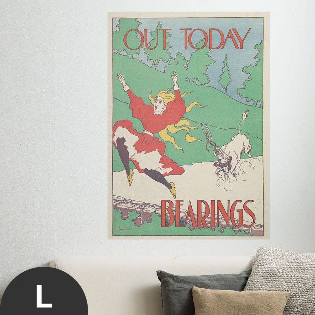 Hattan Art Poster Out today, Bearings / HP-00108 Hattan Art Poster Out today, Bearings / HP-00108