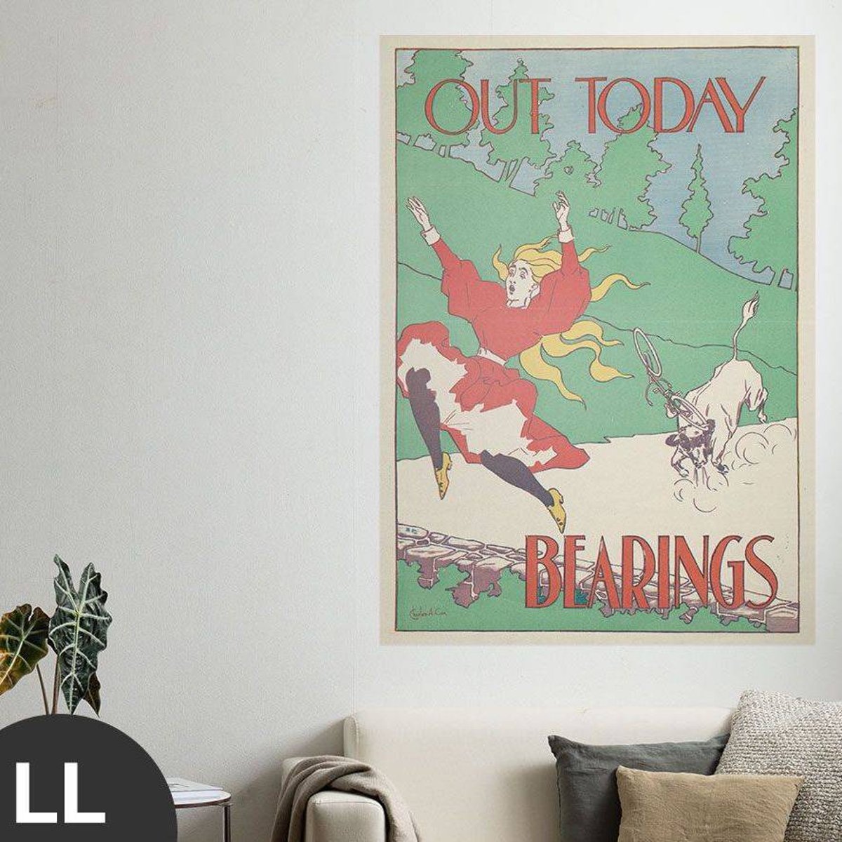 Hattan Art Poster Out today, Bearings / HP-00108 Hattan Art Poster Out today, Bearings / HP-00108