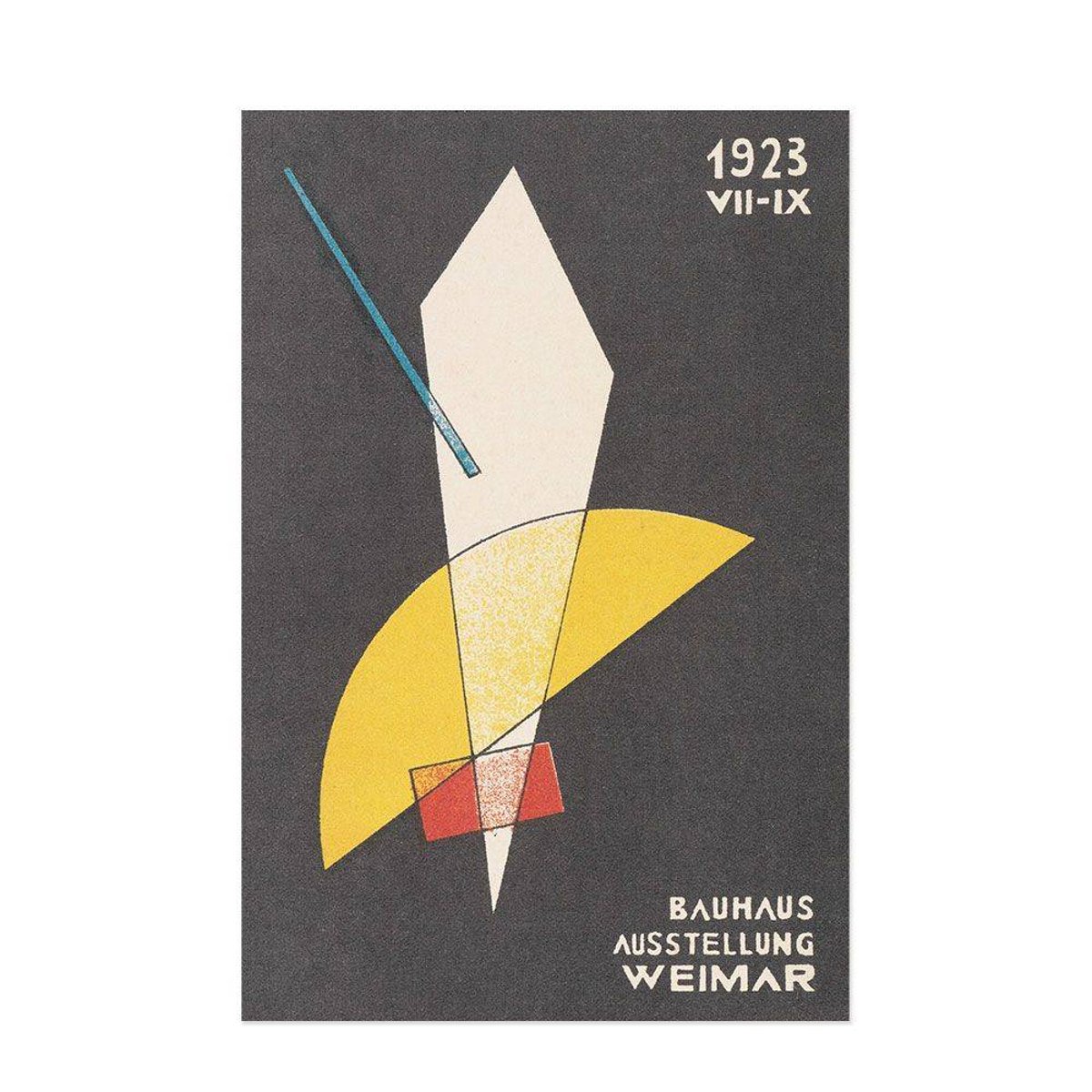 Hattan Art Poster Weimar Bauhaus Postkarten Nr 7 / HP-00012 Hattan Art Poster Weimar Bauhaus Postkarten Nr 7 / HP-00012