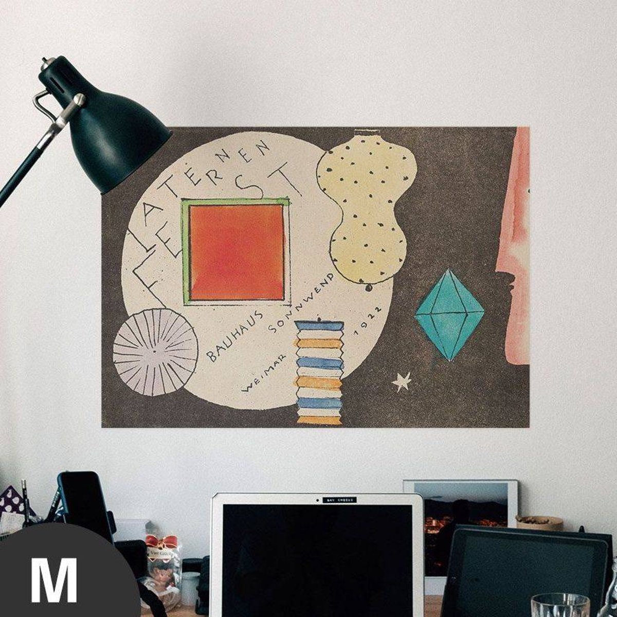 Hattan Art Poster Laternenfest Bauhaus Weimar / HP-00014 Hattan Art Poster Laternenfest Bauhaus Weimar / HP-00014