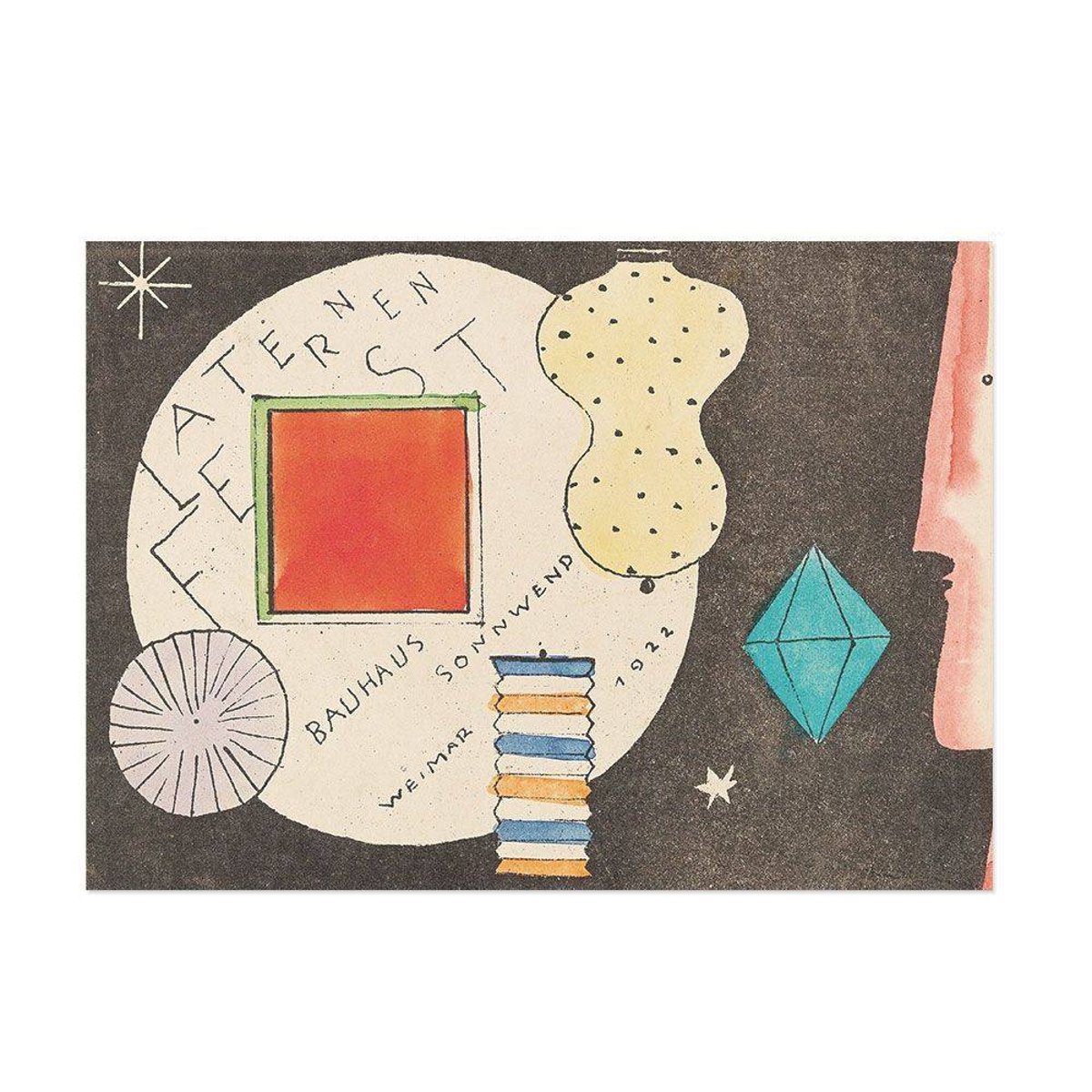 Hattan Art Poster Laternenfest Bauhaus Weimar / HP-00014 Hattan Art Poster Laternenfest Bauhaus Weimar / HP-00014