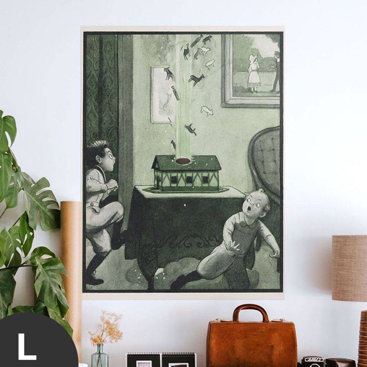 Hattan Art Poster The Rocket Book Pl 06 / HP-00043 Hattan Art Poster The Rocket Book Pl 06 / HP-00043