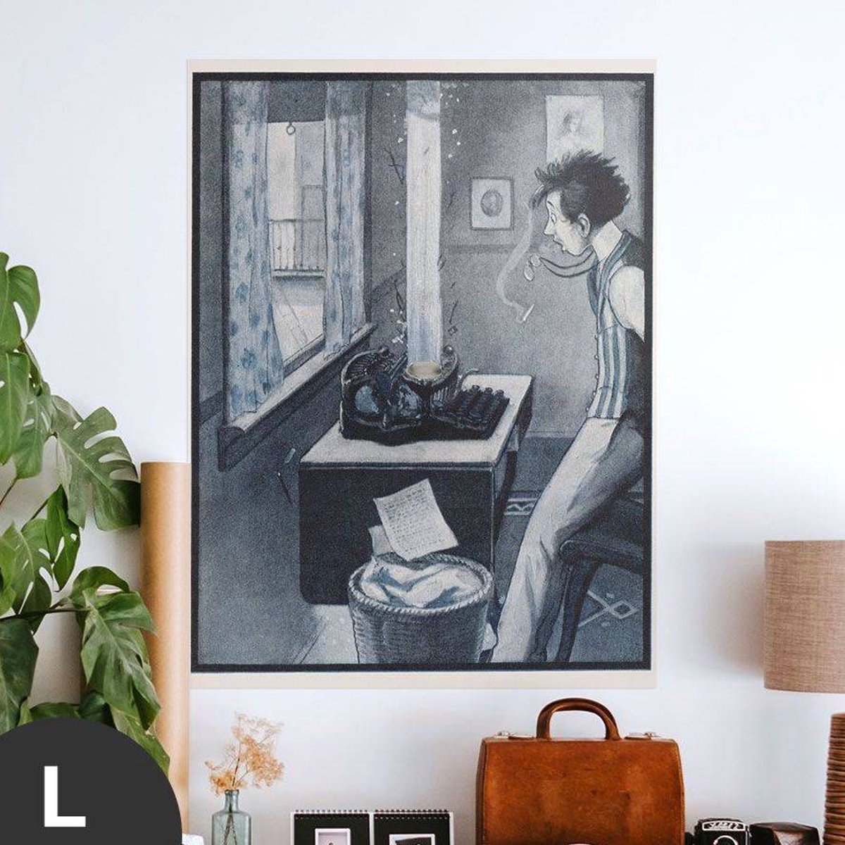 Hattan Art Poster The Rocket Book Pl 18 / HP-00045 Hattan Art Poster The Rocket Book Pl 18 / HP-00045