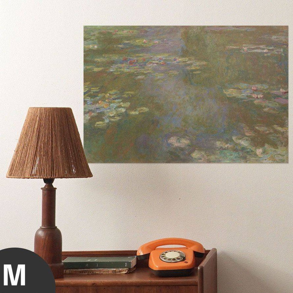 Hattan Art Poster Monet Water Lily Pond / HP-00135 Hattan Art Poster Monet Water Lily Pond / HP-00135