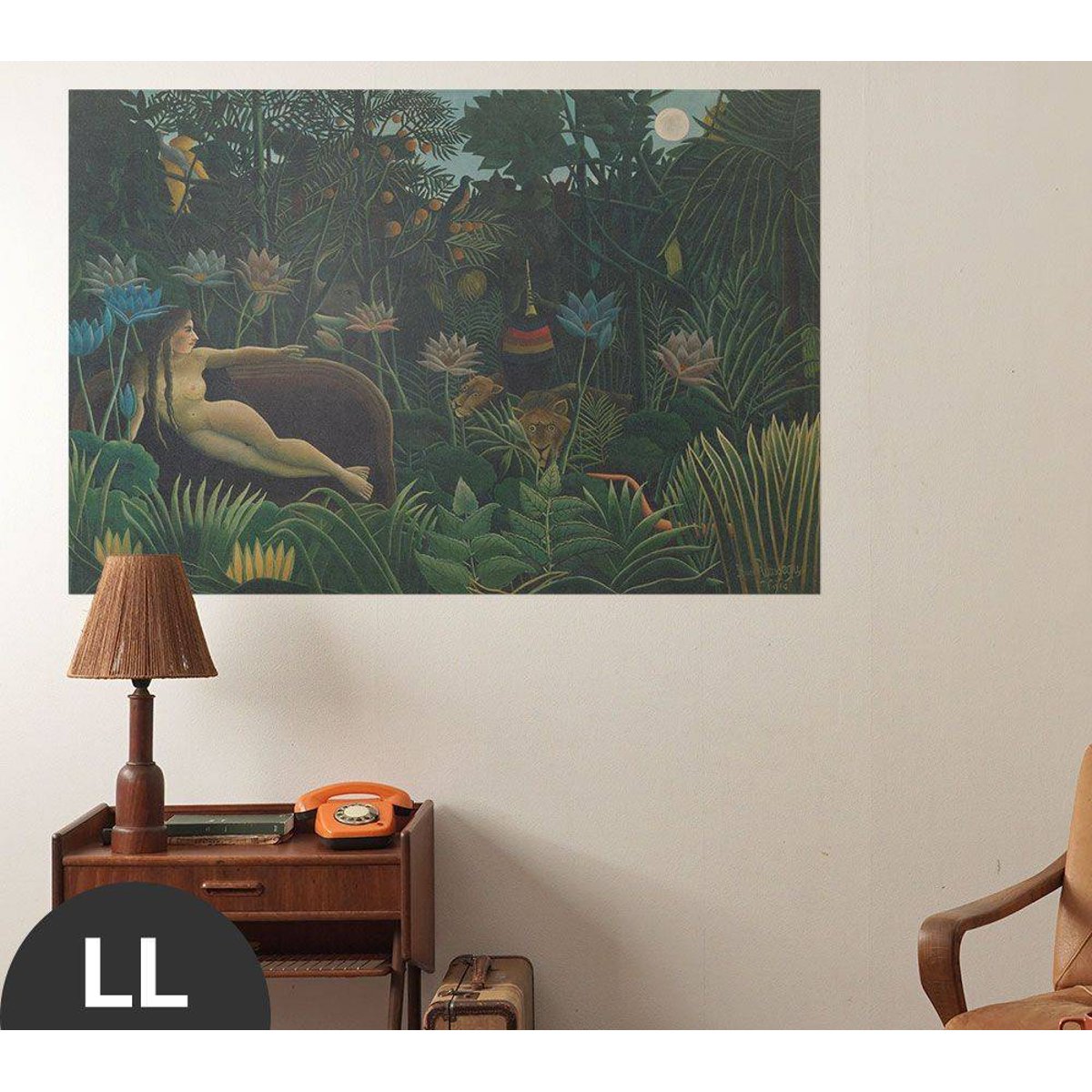 Hattan Art Poster Henri Rousseau The Dream / HP-00150 Hattan Art Poster Henri Rousseau The Dream / HP-00150