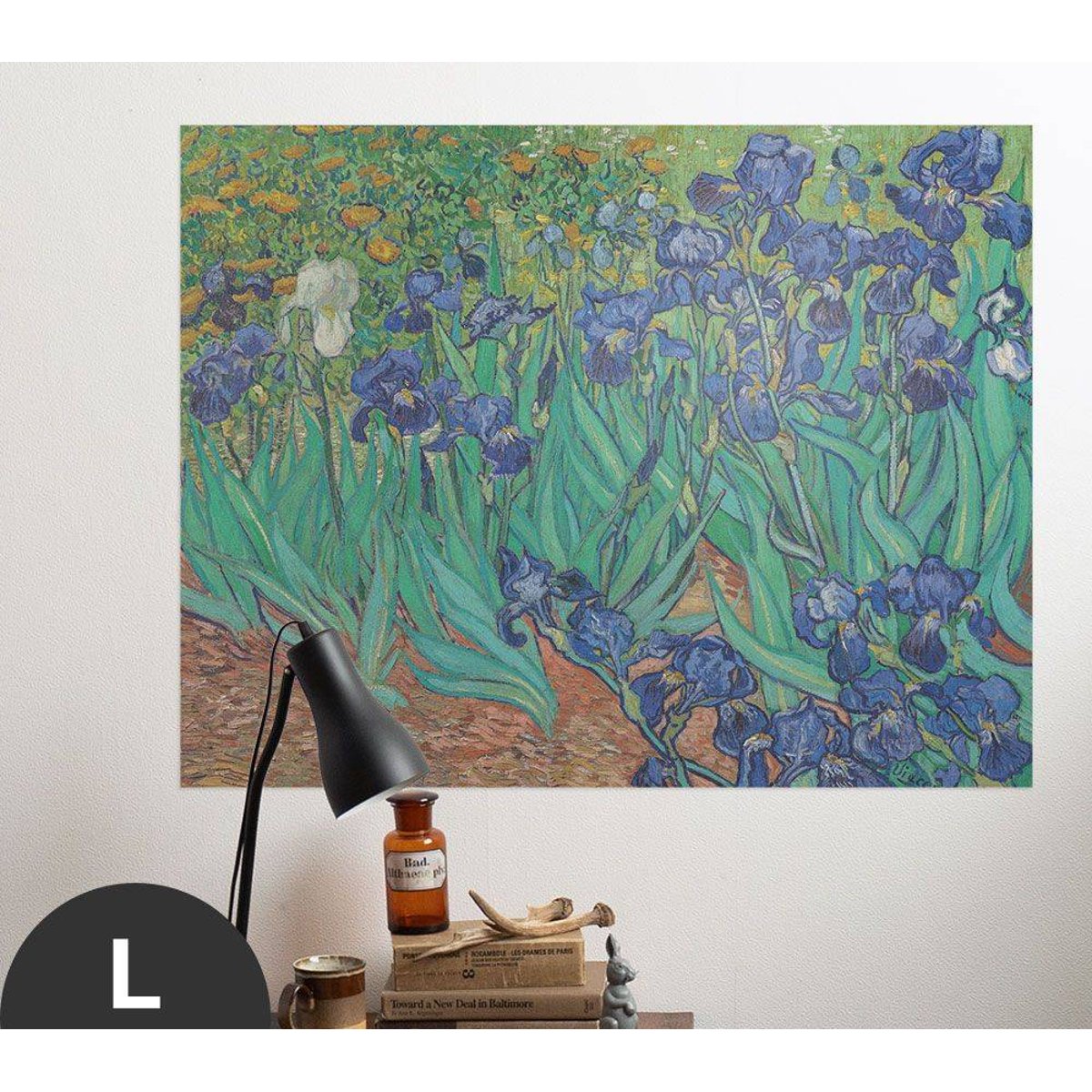 Hattan Art Poster Van Gogh Irises / HP-00177 Hattan Art Poster Van Gogh Irises / HP-00177