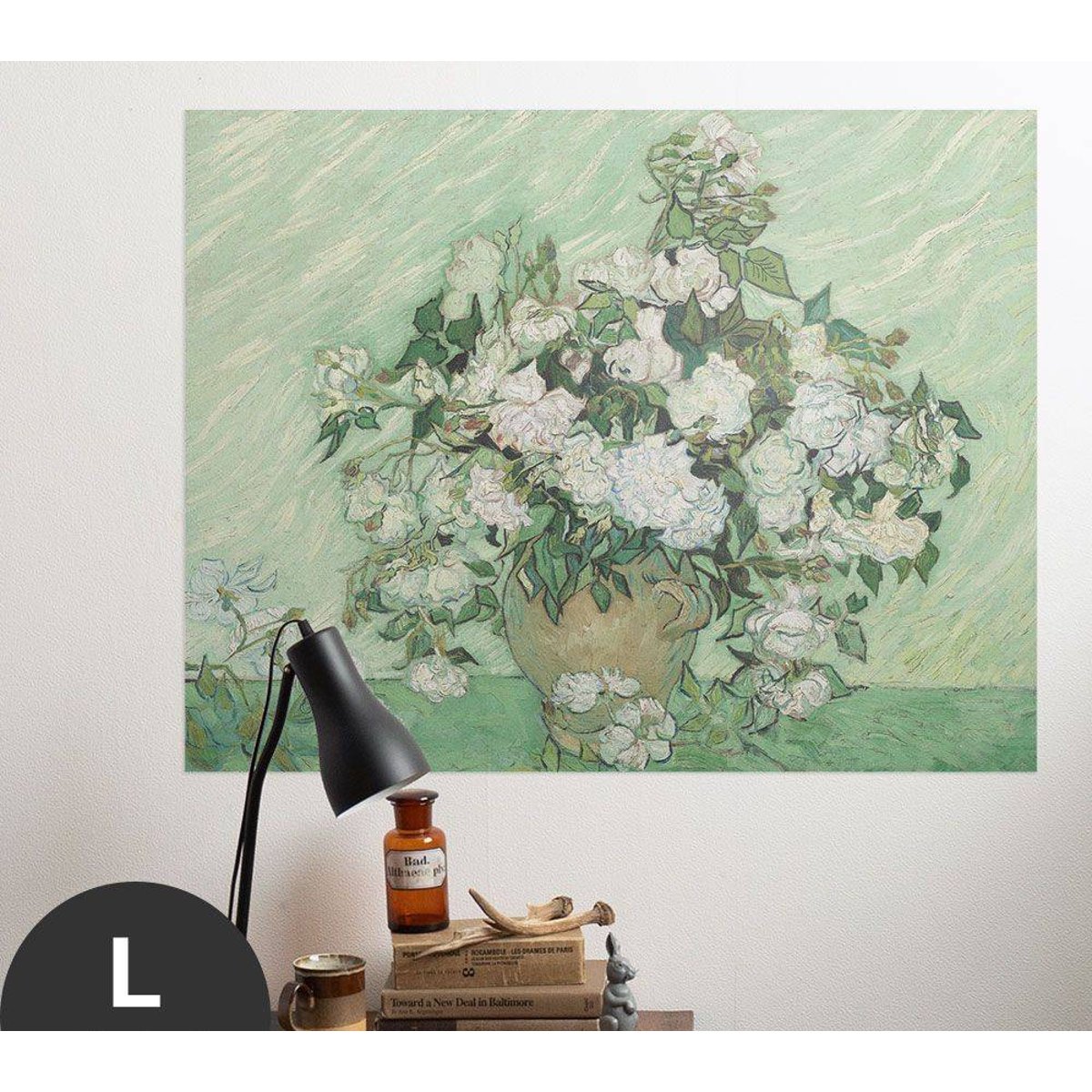 Hattan Art Poster Van Gogh Roses / HP-00178 Hattan Art Poster Van Gogh Roses / HP-00178