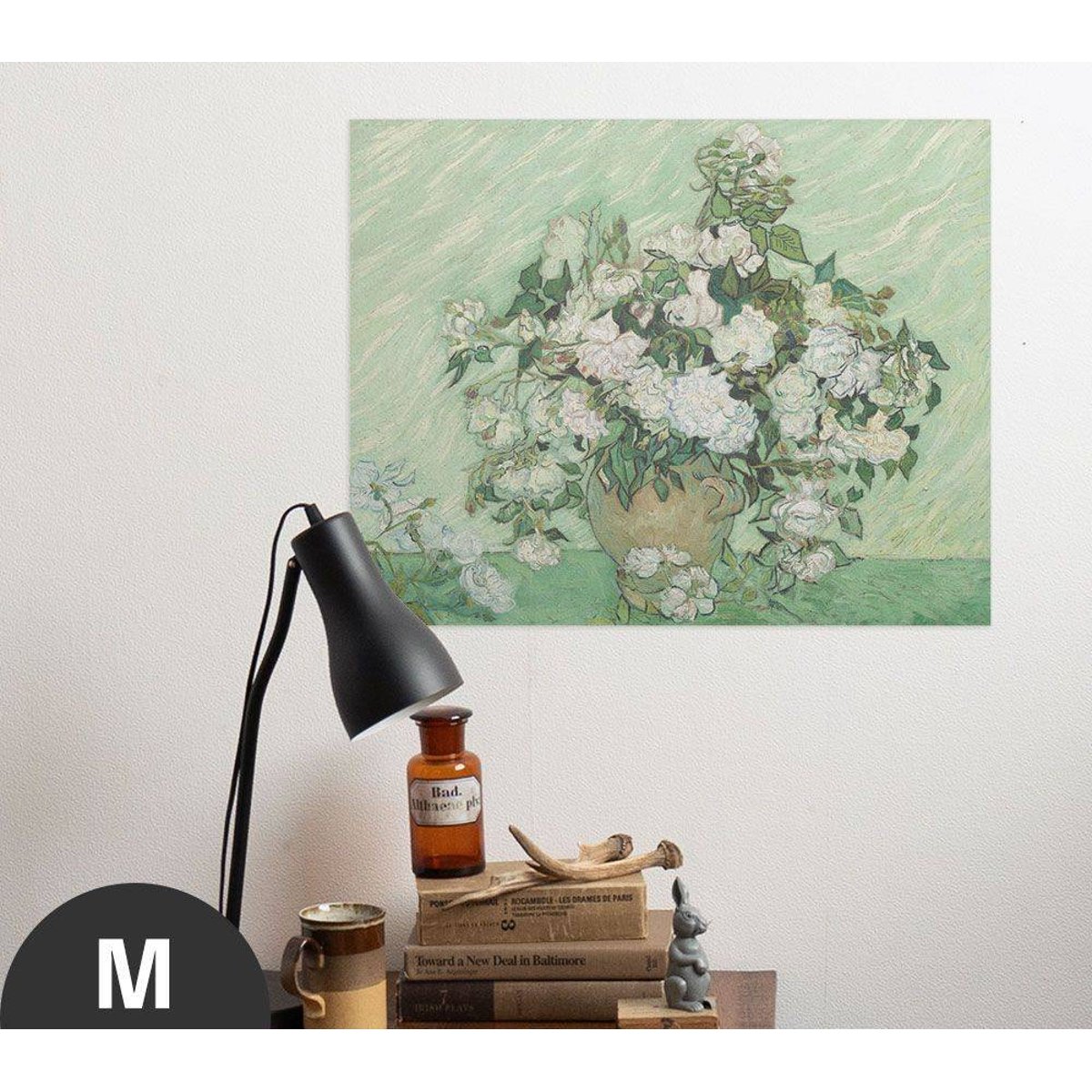 Hattan Art Poster Van Gogh Roses / HP-00178 Hattan Art Poster Van Gogh Roses / HP-00178