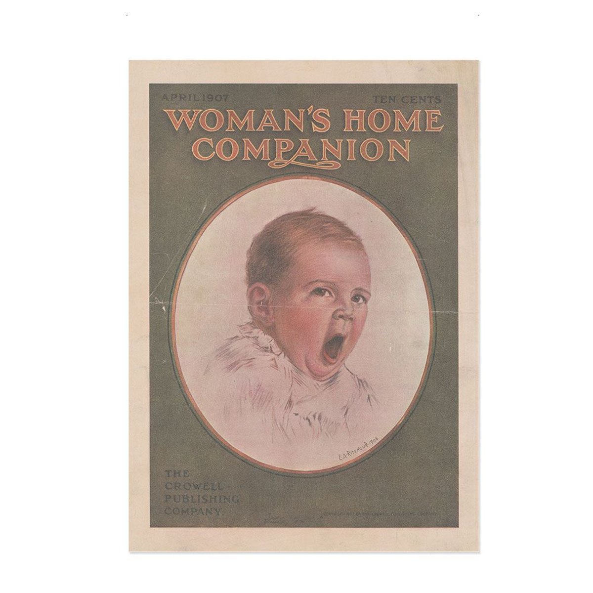 Hattan Art Poster Woman’s Home Companion, April 1907 / HP-00008 Hattan Art Poster Woman’s Home Companion, April 1907 / HP-00008