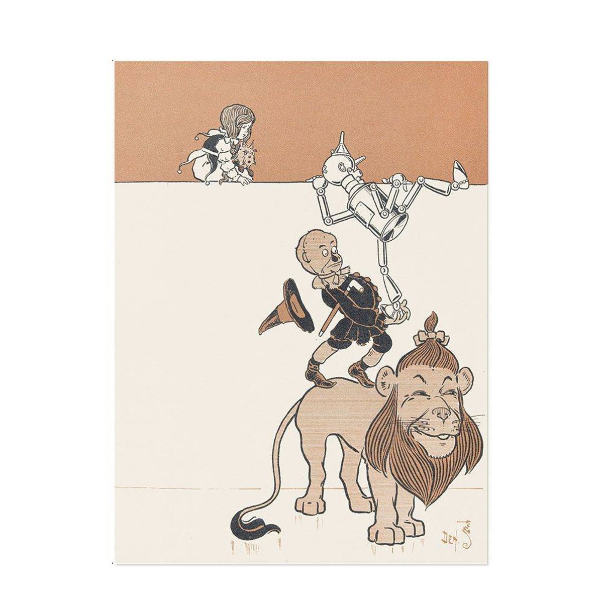 Hattan Art Poster The Wonderful Wizard of Oz Pl 4 / HP-00031 Hattan Art Poster The Wonderful Wizard of Oz Pl 4 / HP-00031